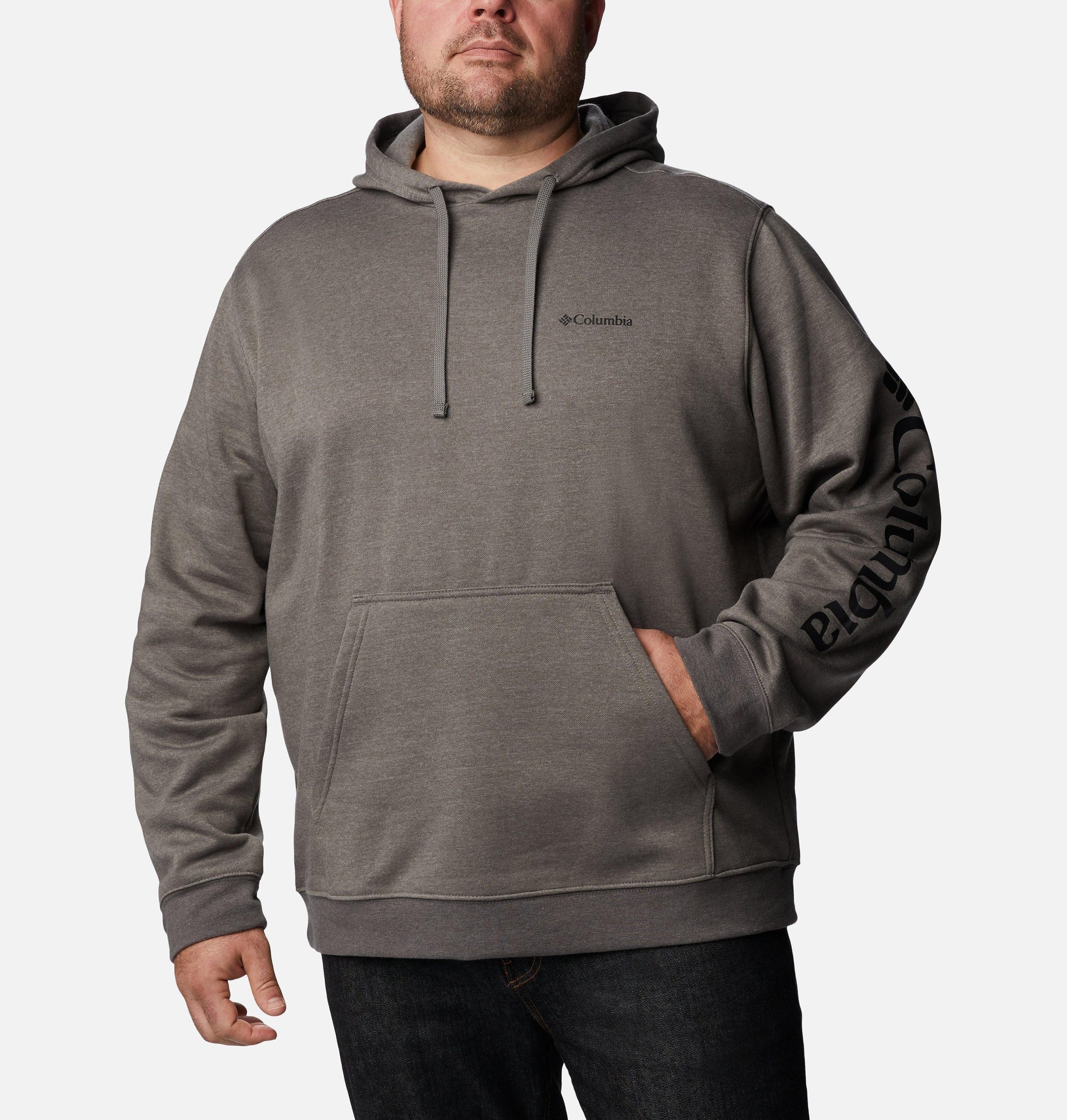 heren columbia trek hoodie - groot