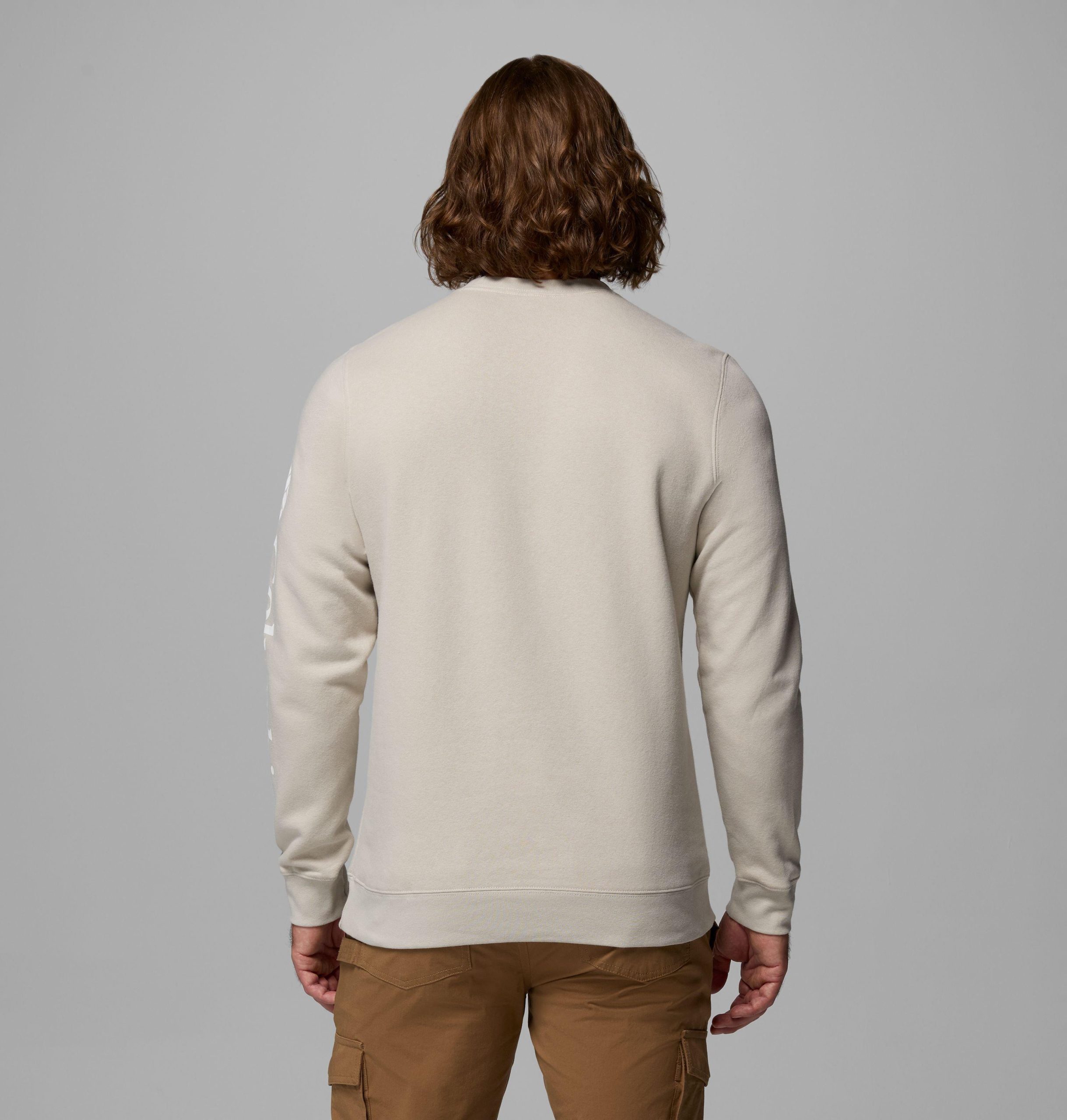 heren columbia trek crew sweatshirt