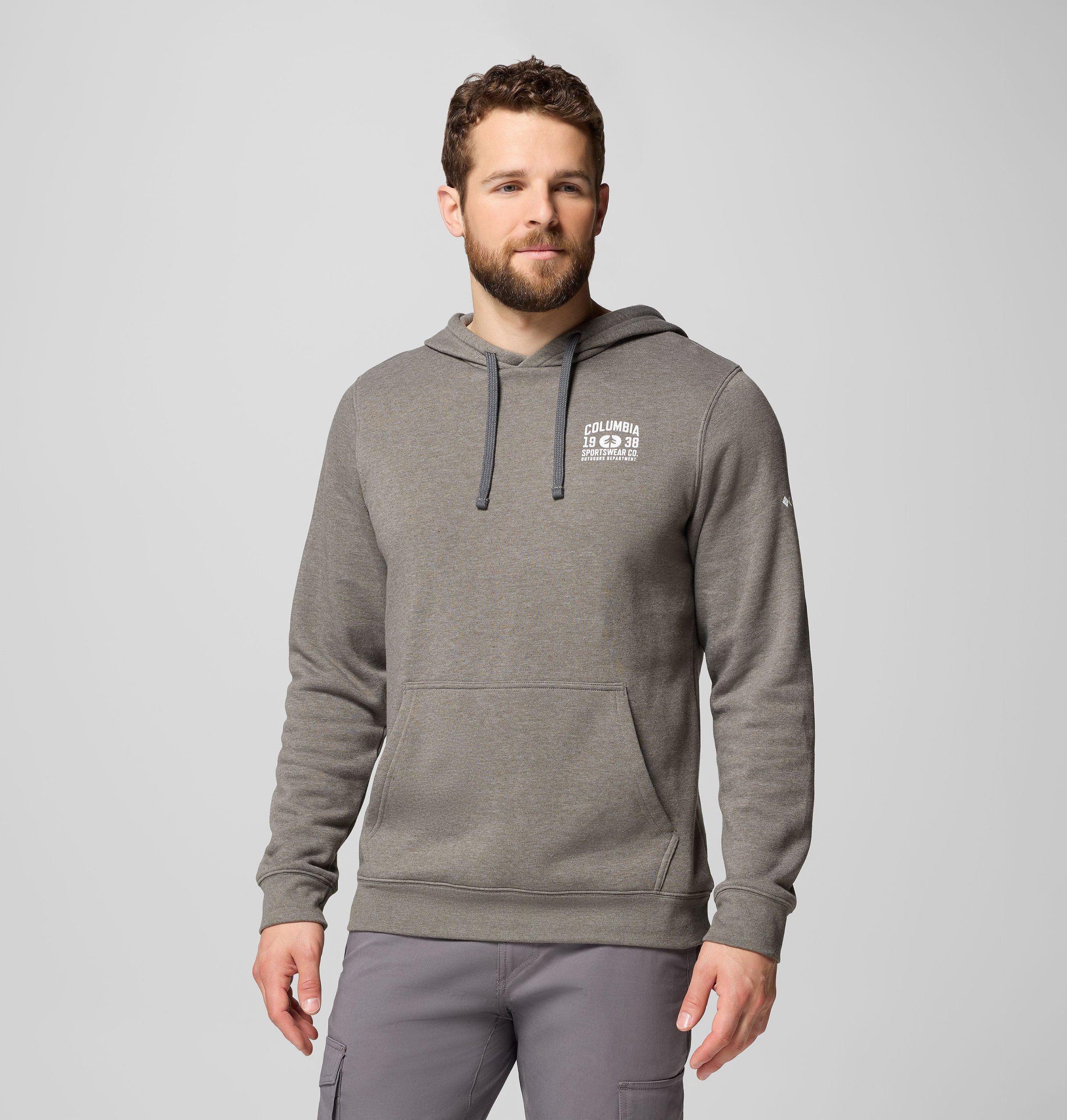 heren columbia trek graphic hoodie