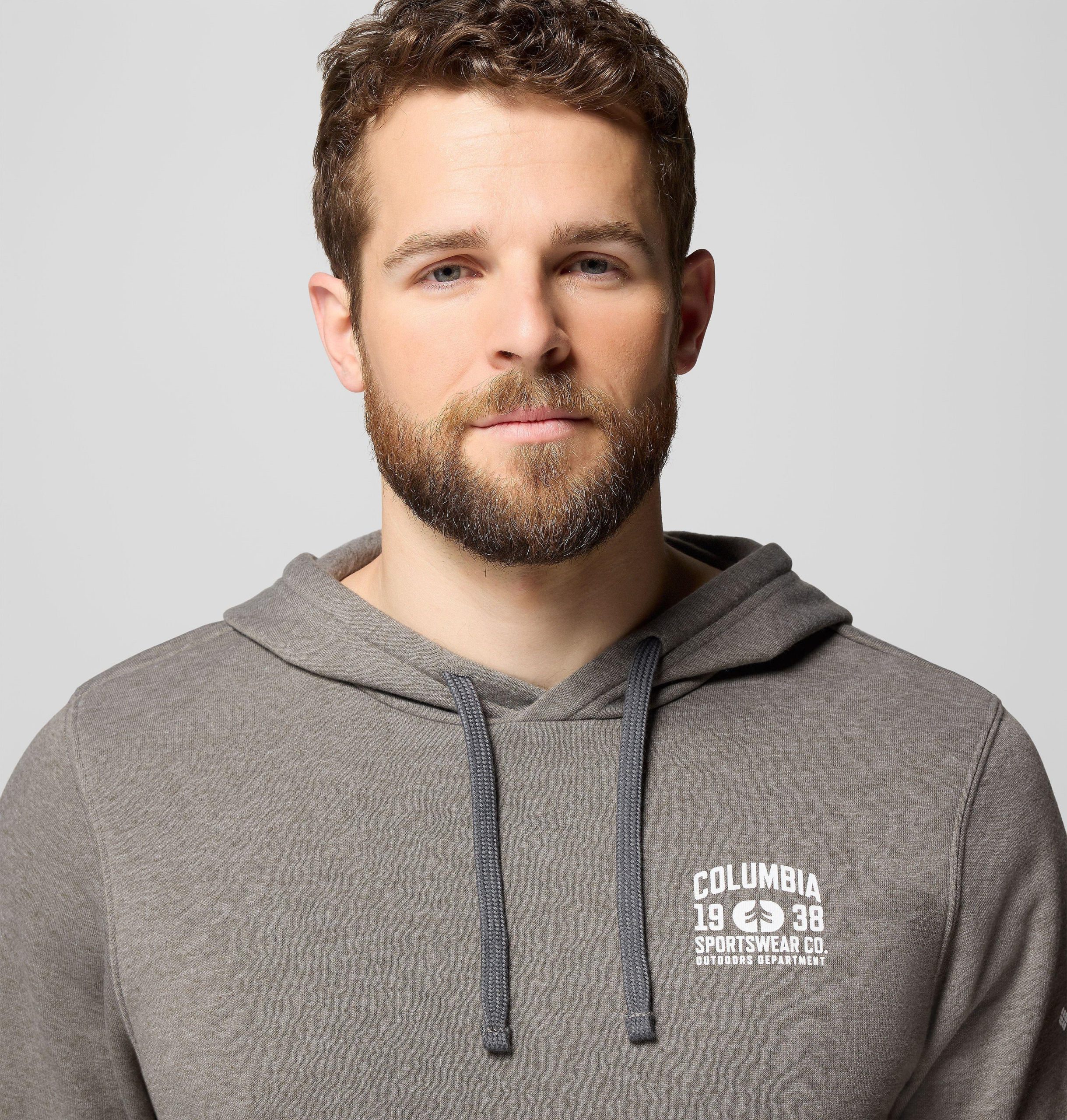 heren columbia trek graphic hoodie