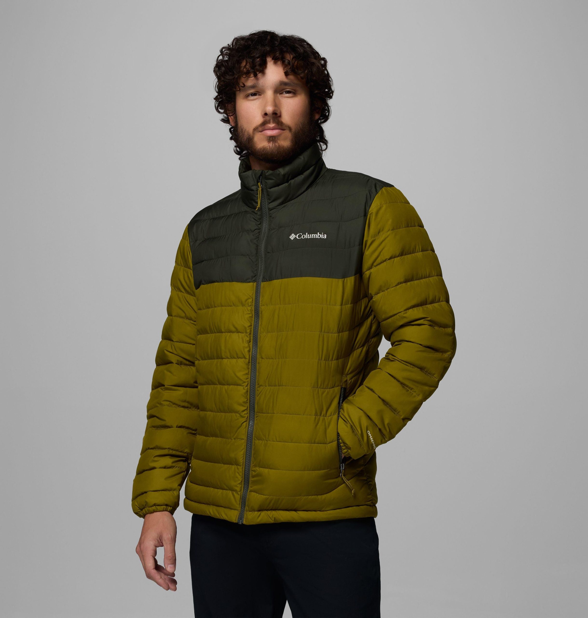 heren powder lite ii jas - lang
