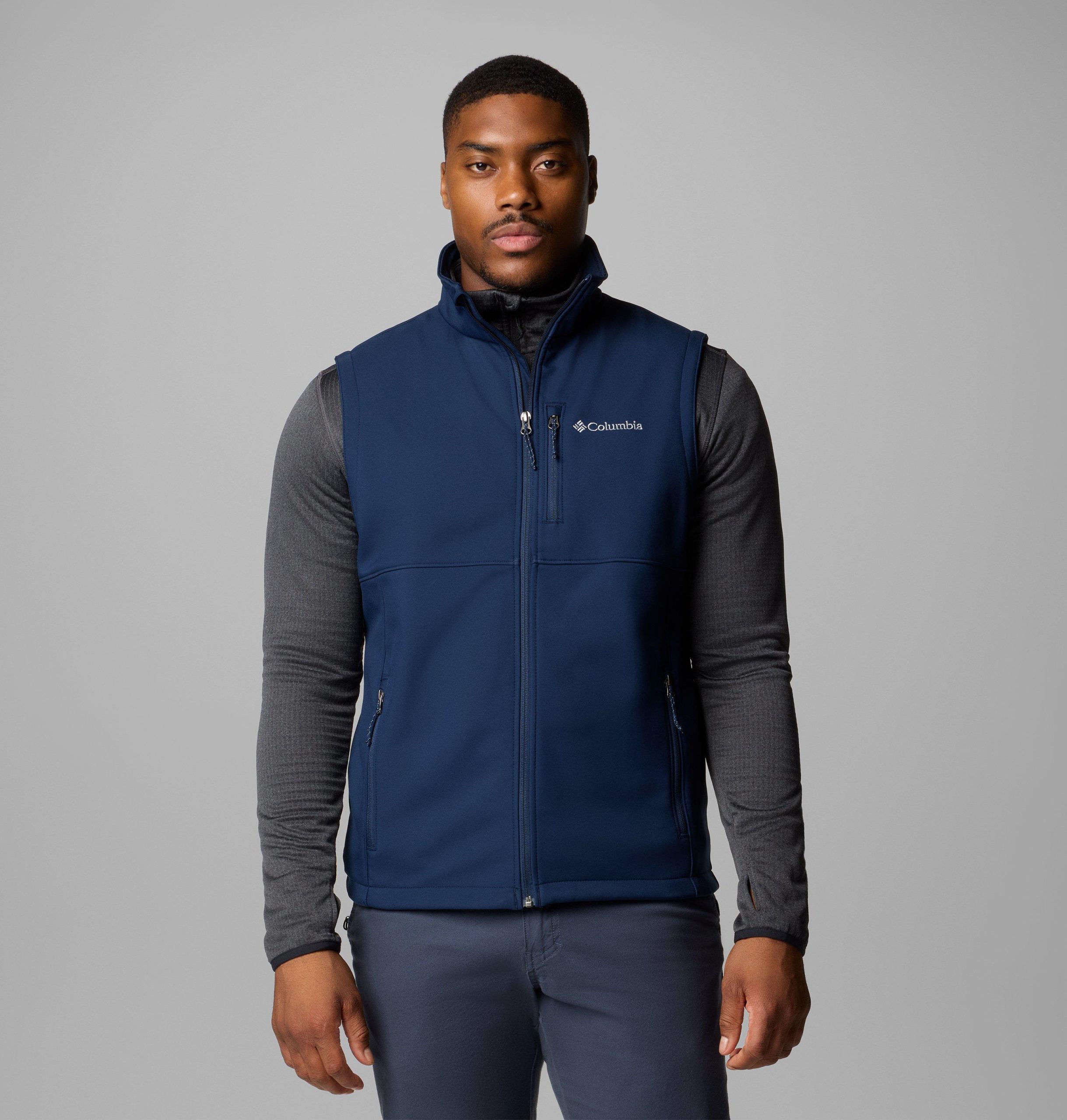 ascender ii softshell vest voor heren - lang