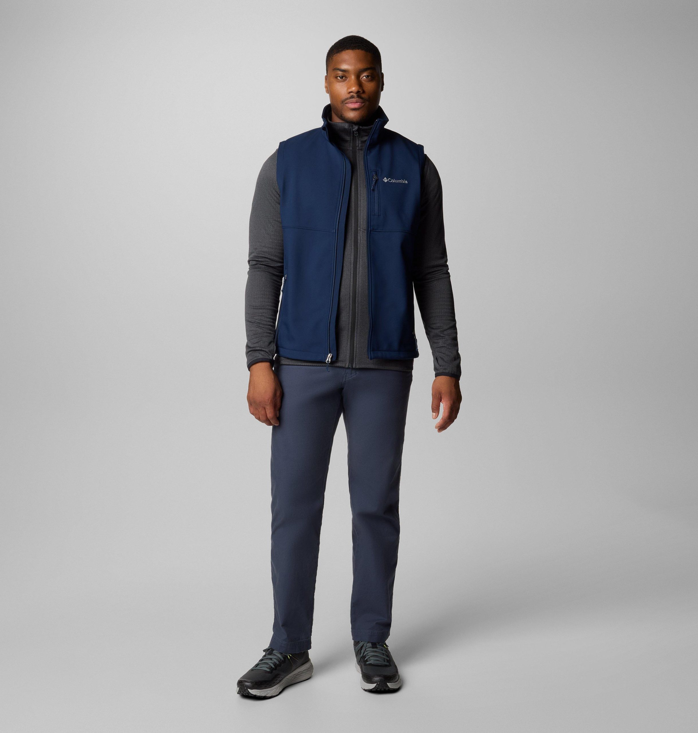 ascender ii softshell vest voor heren - lang