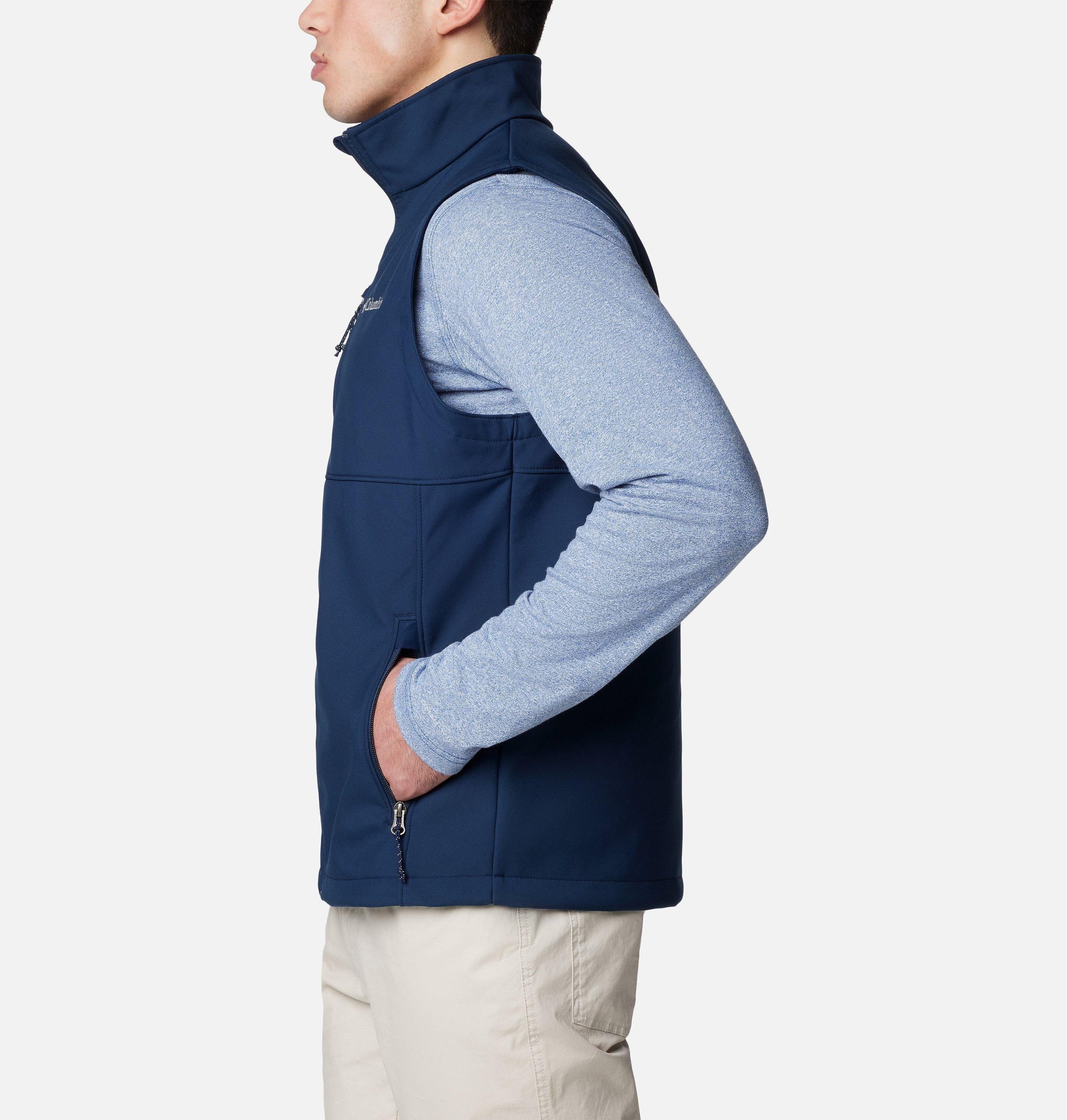 ascender ii softshell vest voor heren - lang
