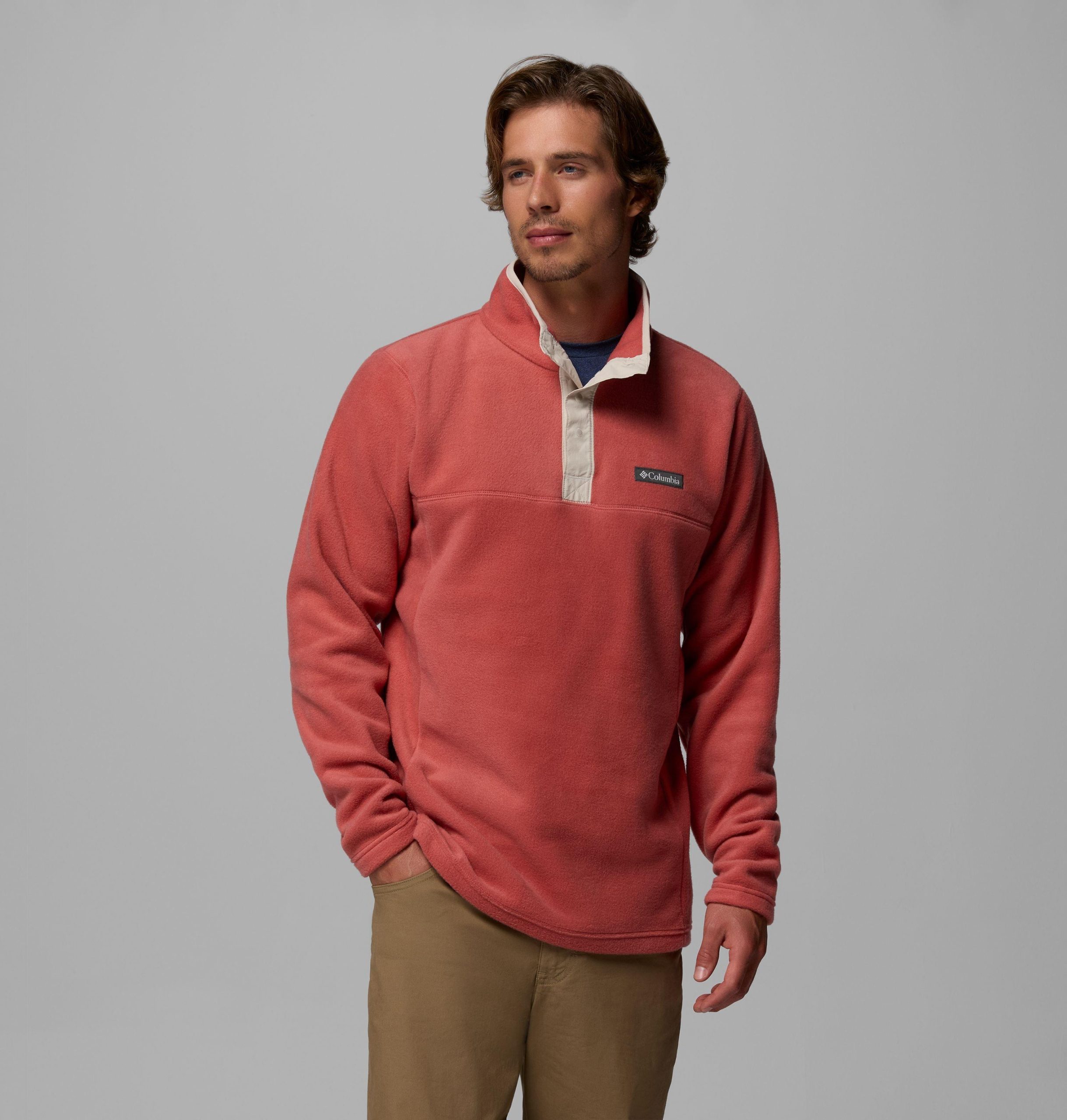 heren steens mountain half snap ii fleece pullover