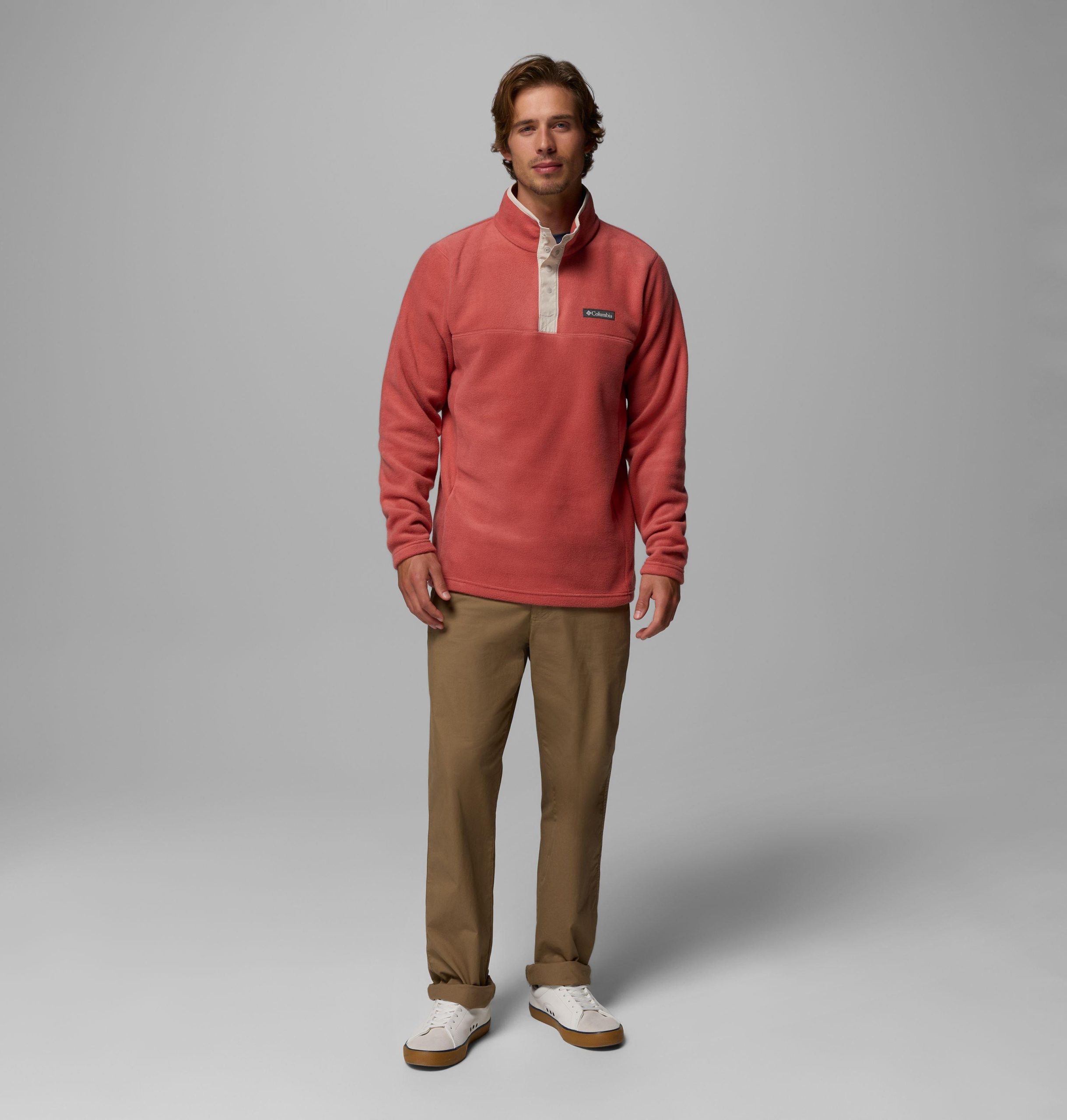 heren steens mountain half snap ii fleece pullover