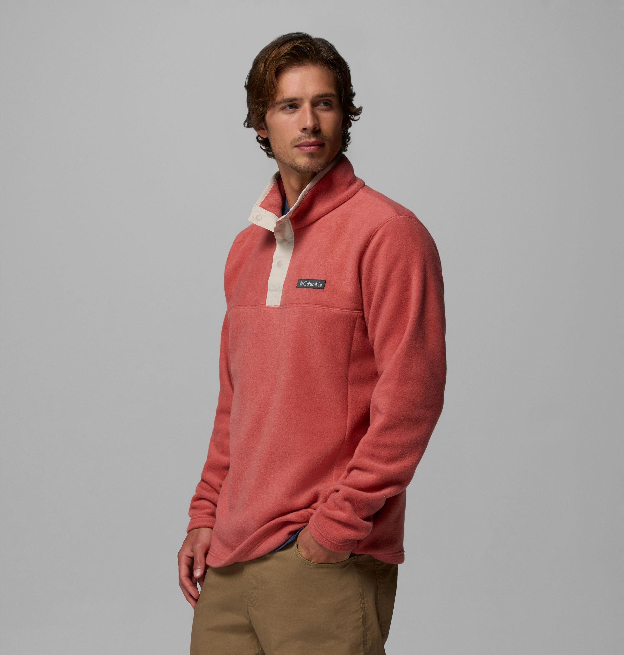 heren steens mountain half snap ii fleece pullover