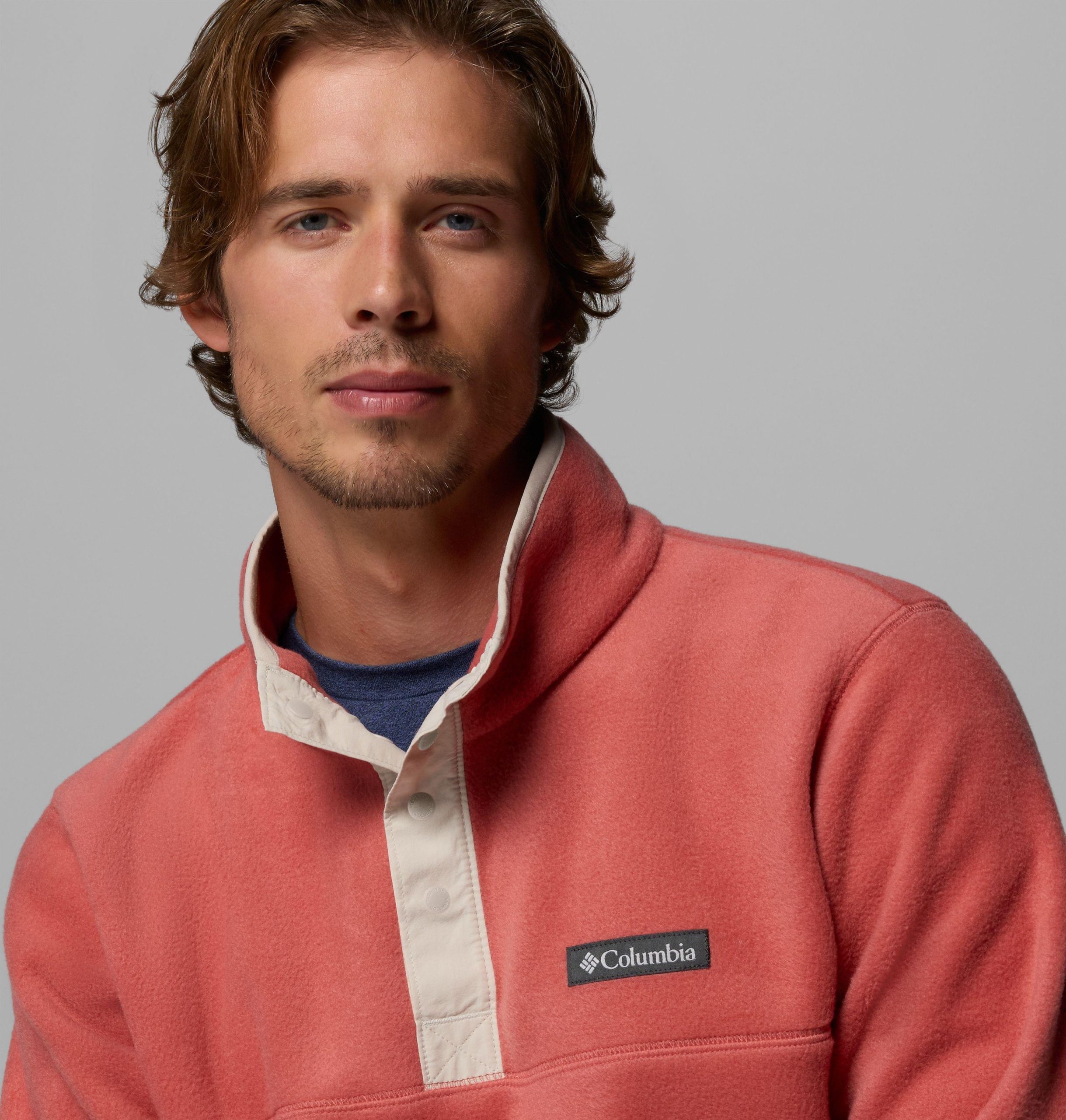 heren steens mountain half snap ii fleece pullover