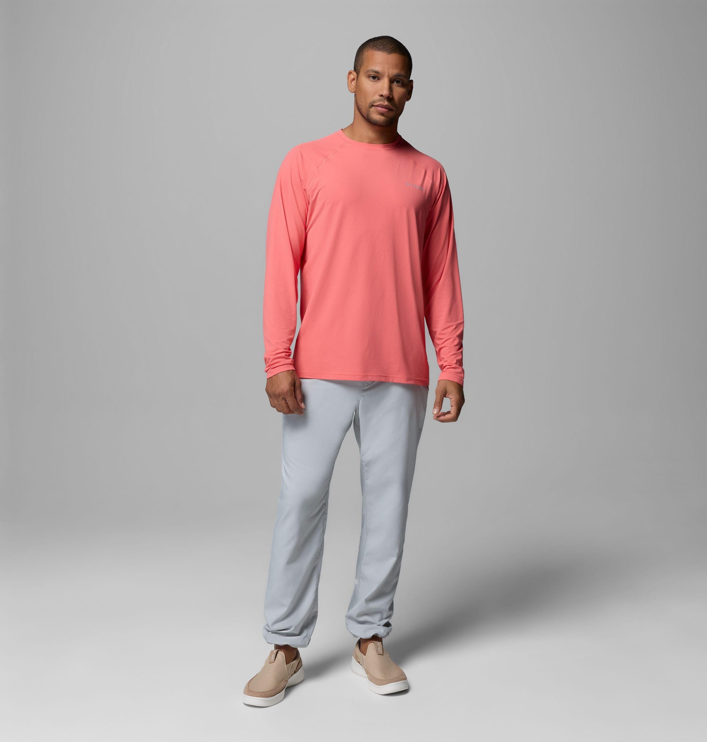 heren pfg solar stream ii shirt met lange mouwen