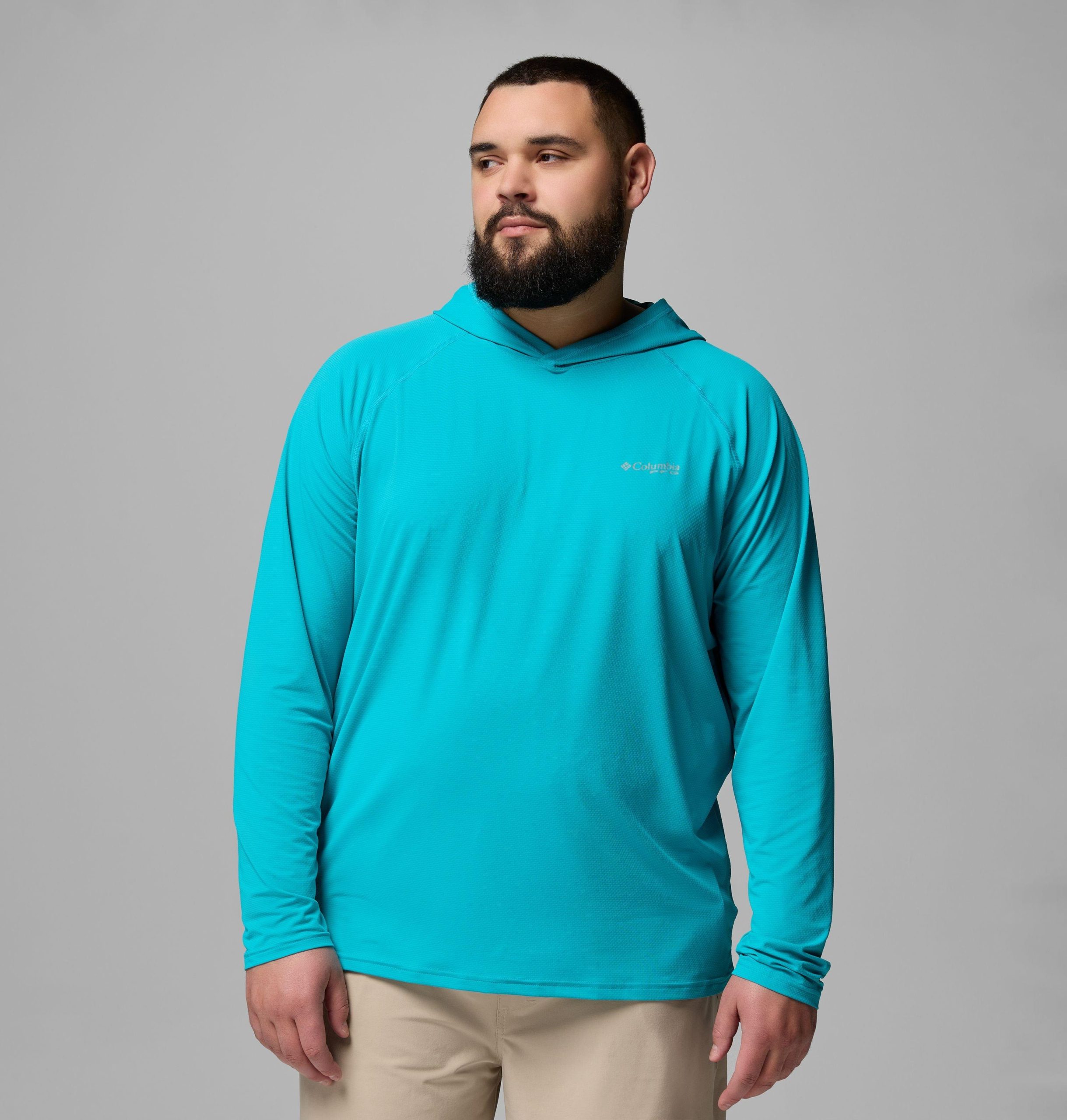 pfg solar stream ii hoodie voor heren - grote maten