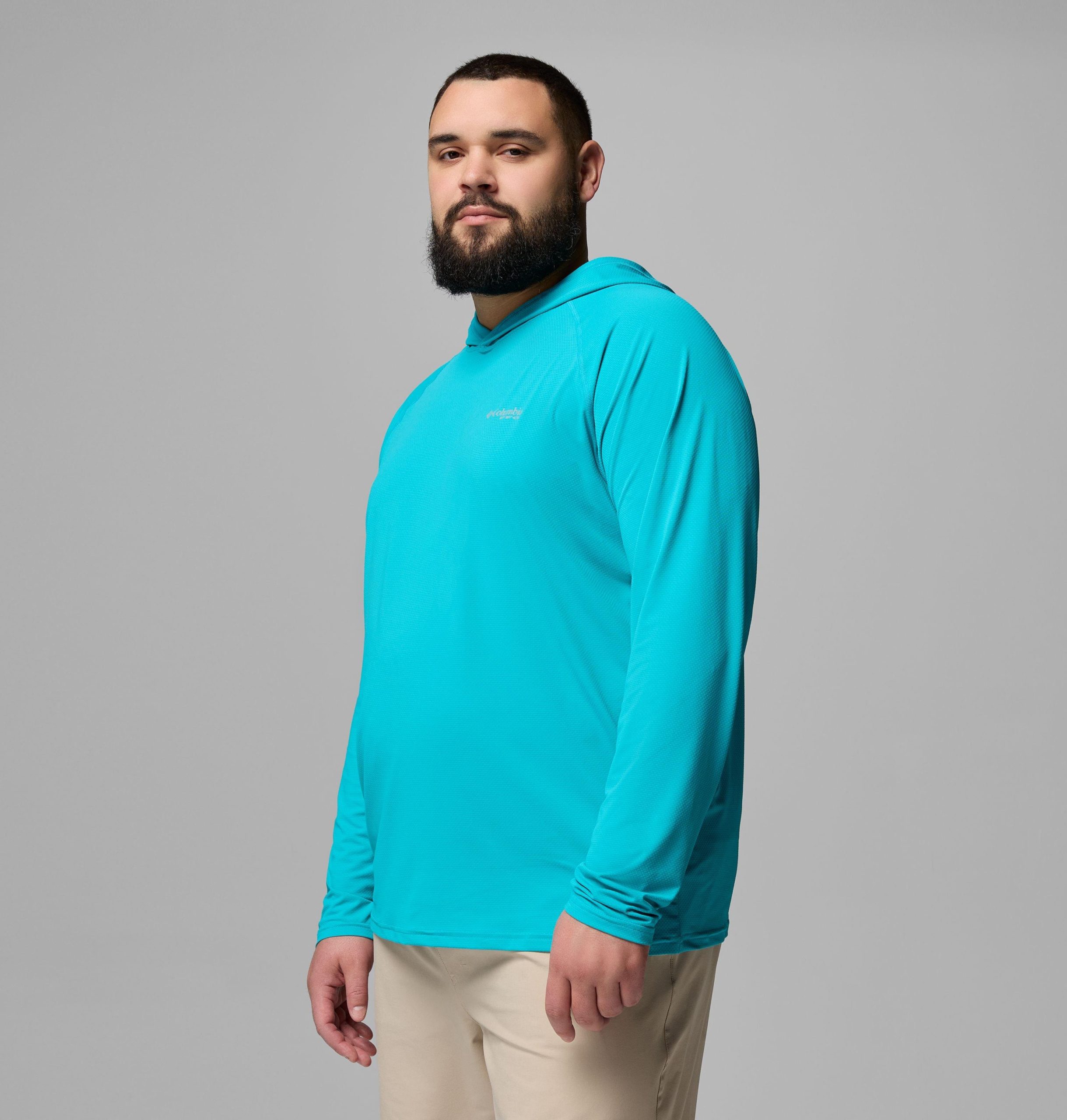 pfg solar stream ii hoodie voor heren - grote maten