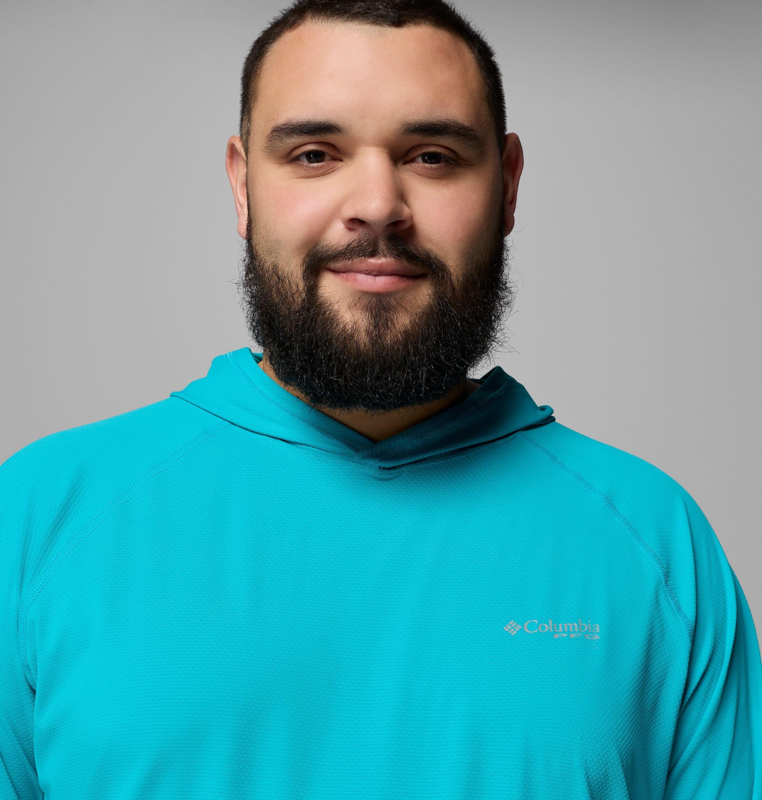 pfg solar stream ii hoodie voor heren - grote maten