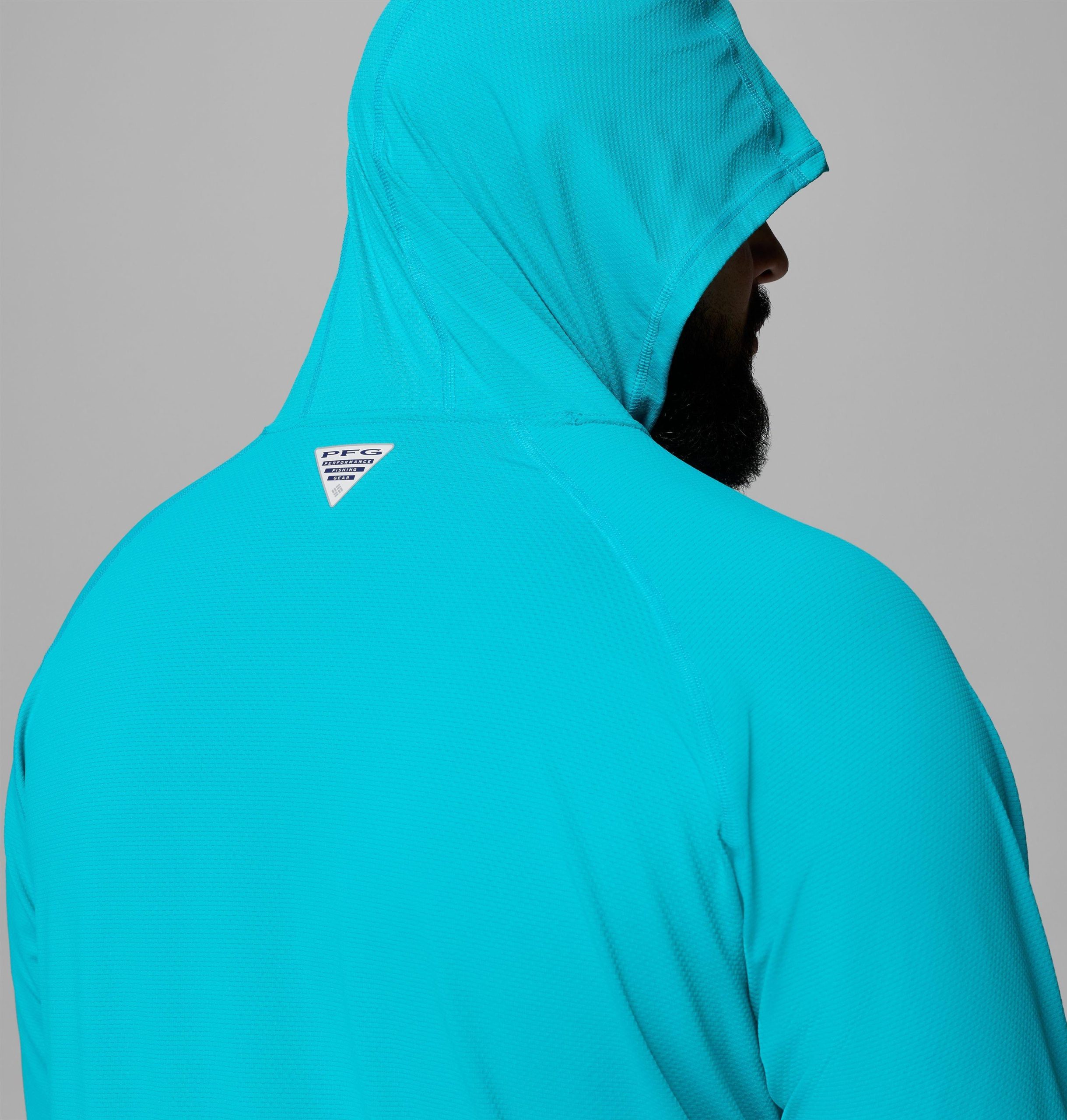 pfg solar stream ii hoodie voor heren - grote maten