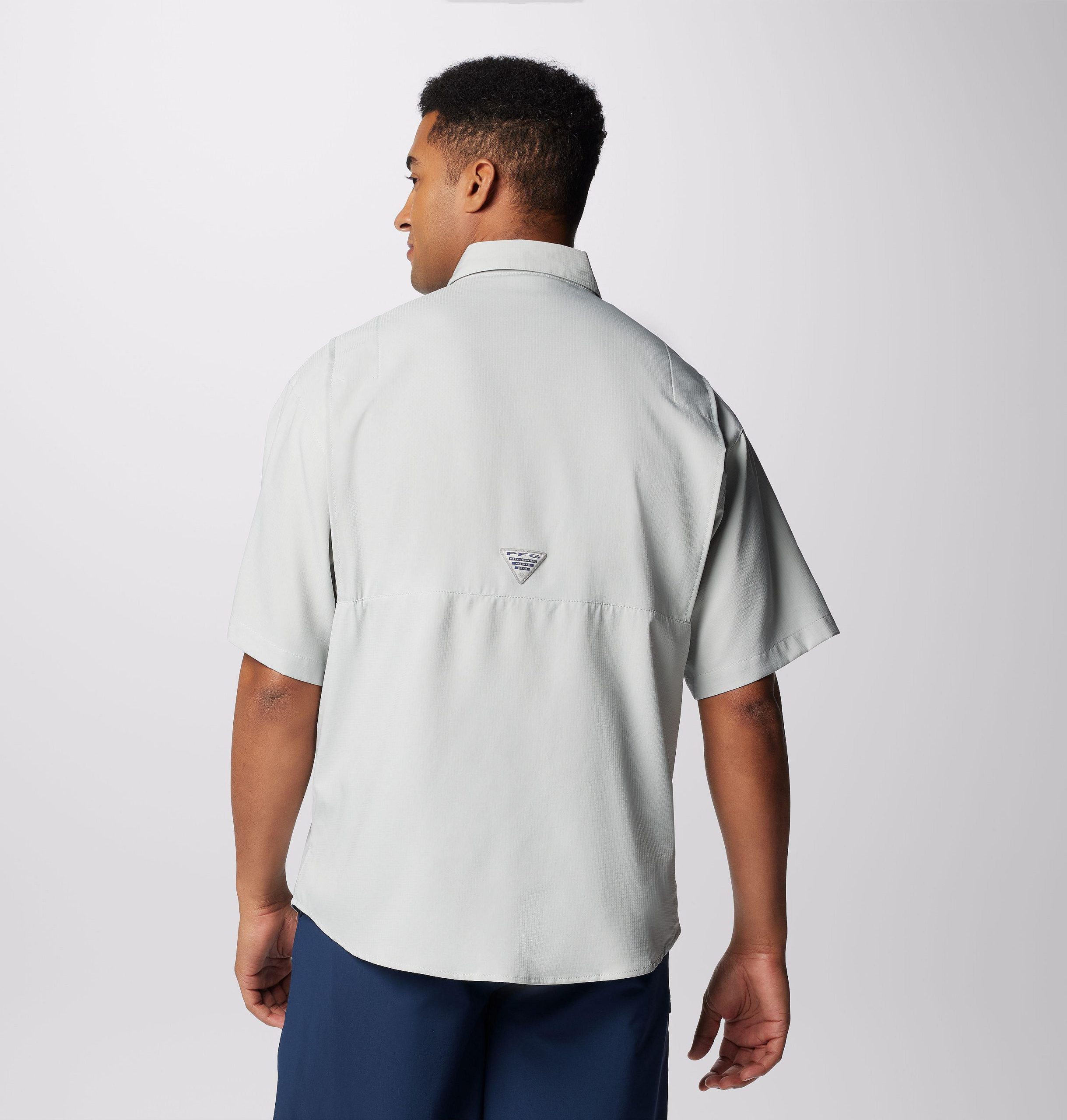 pfg tamiami ii t-shirt met korte mouwen voor heren - lange maat