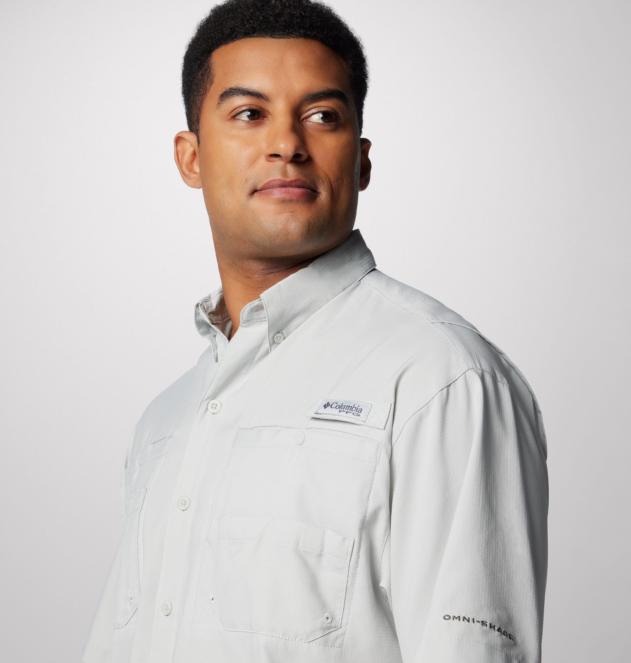 pfg tamiami ii t-shirt met korte mouwen voor heren - lange maat