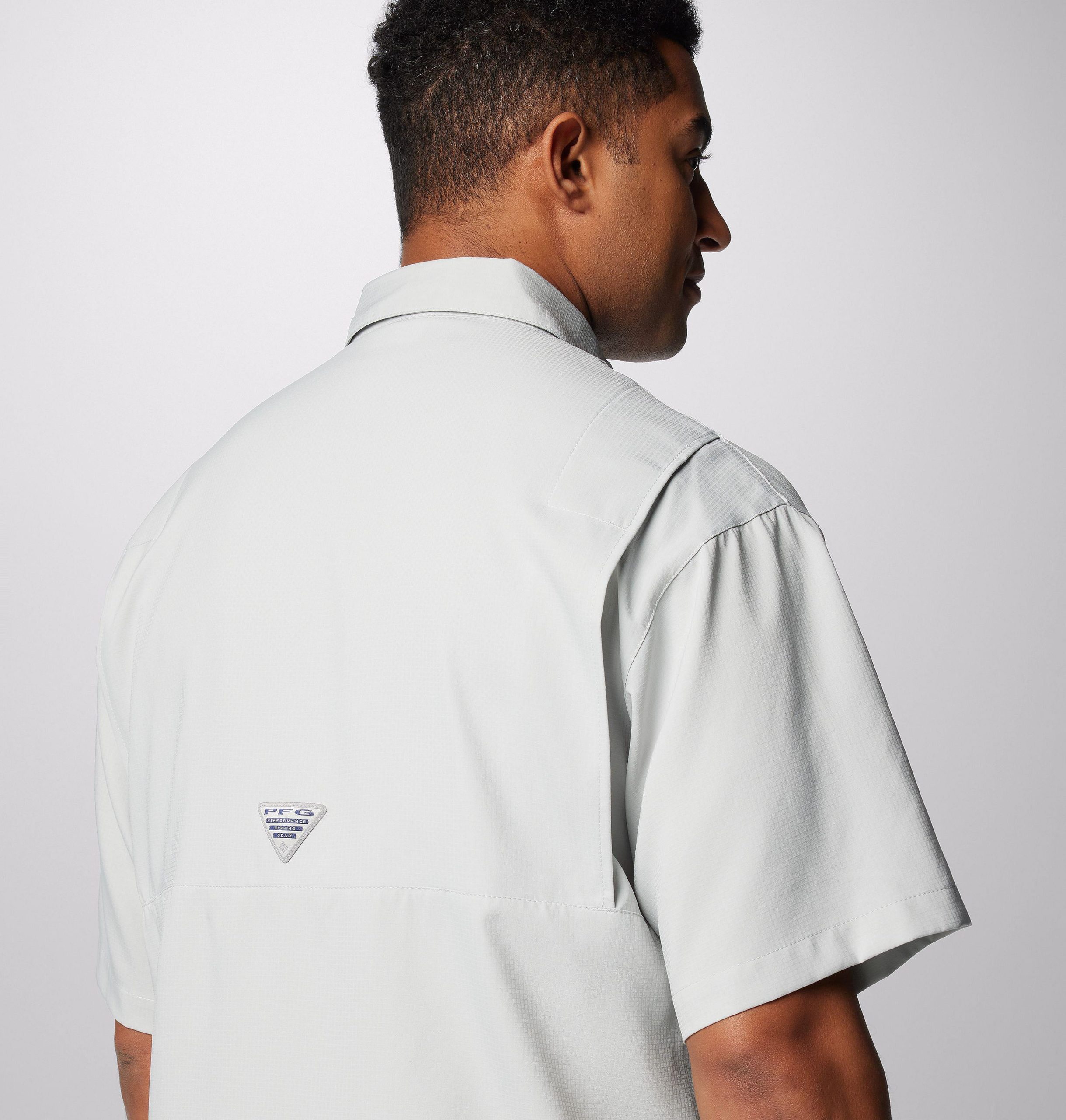 pfg tamiami ii t-shirt met korte mouwen voor heren - lange maat
