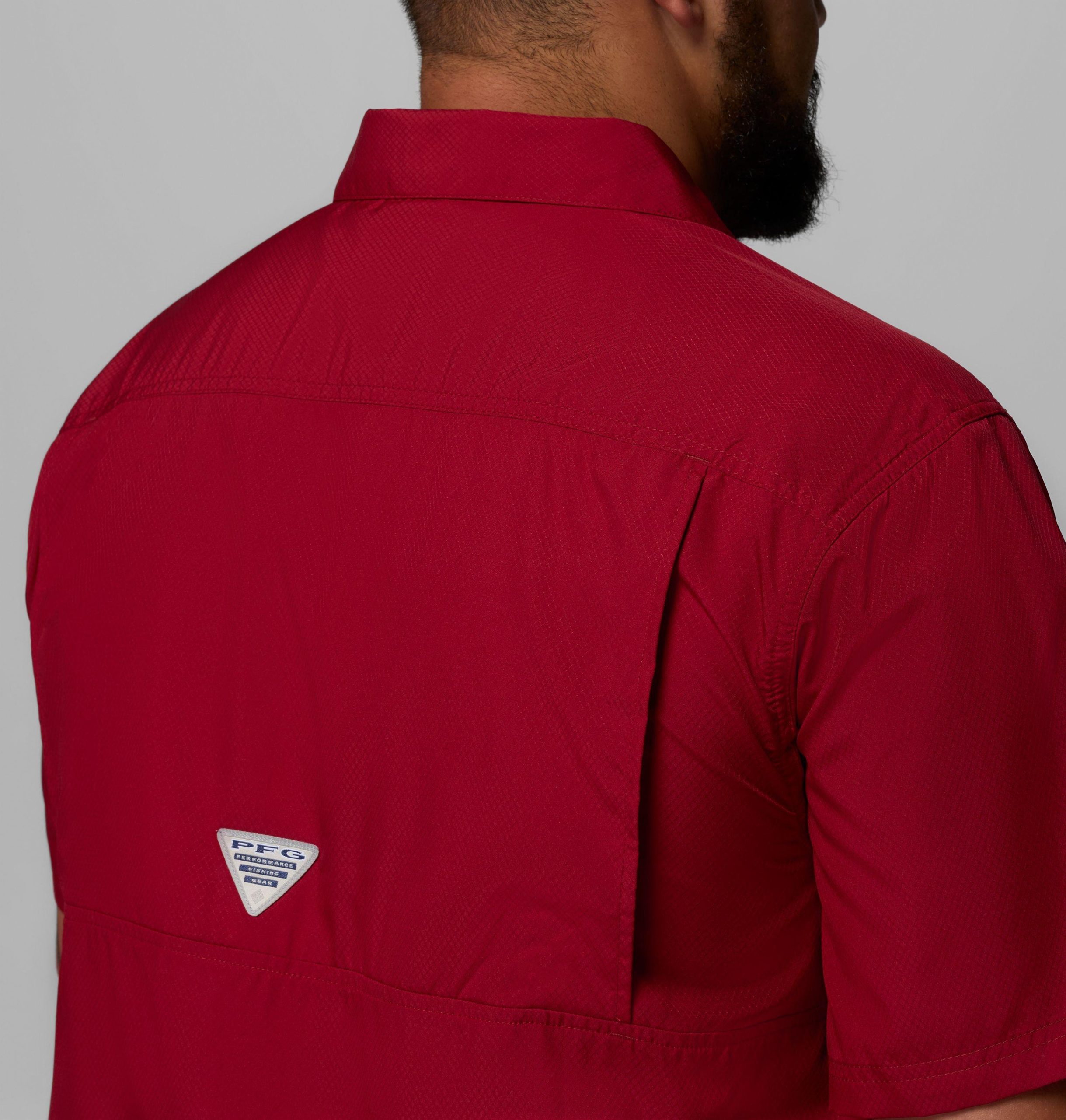 pfg slack tide camp shirt voor heren - groot