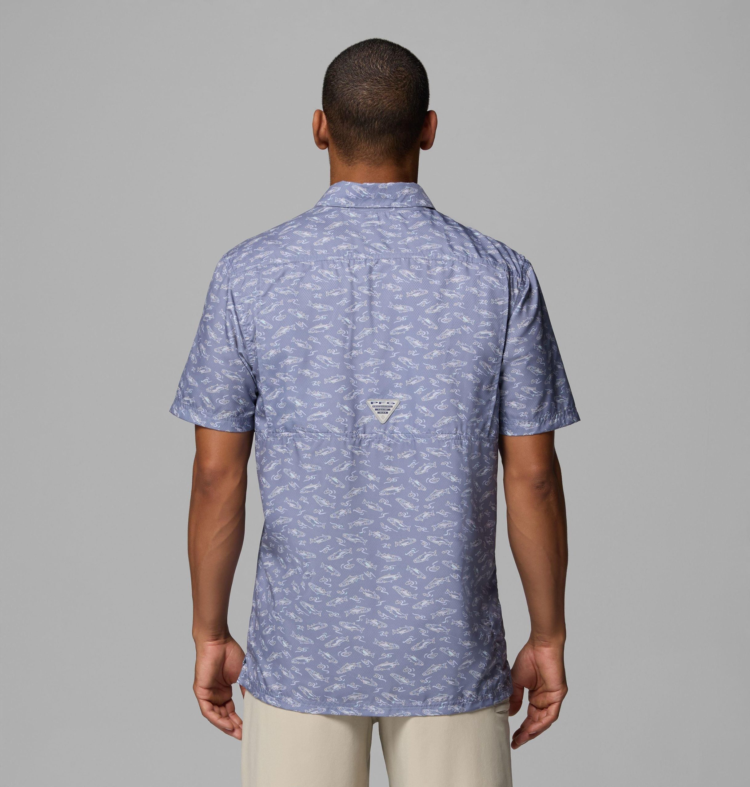 heren pfg super slack tide camp shirt