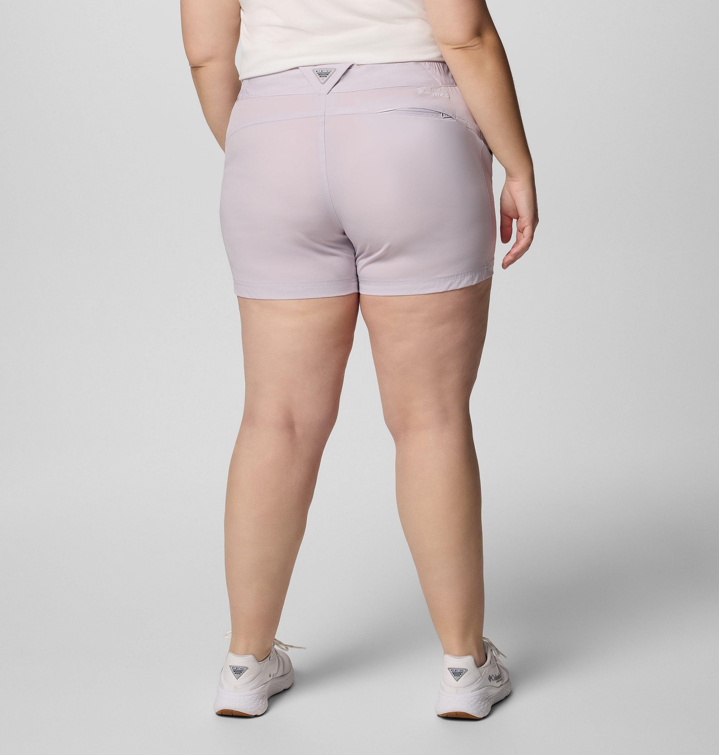damesshorts pfg coral point iii - plusmaten