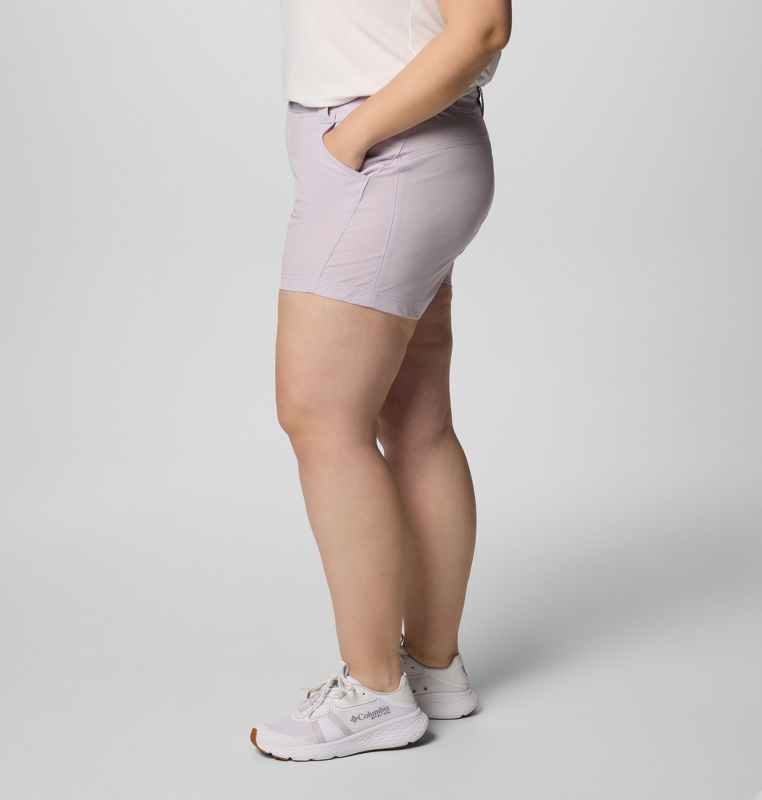 damesshorts pfg coral point iii - plusmaten