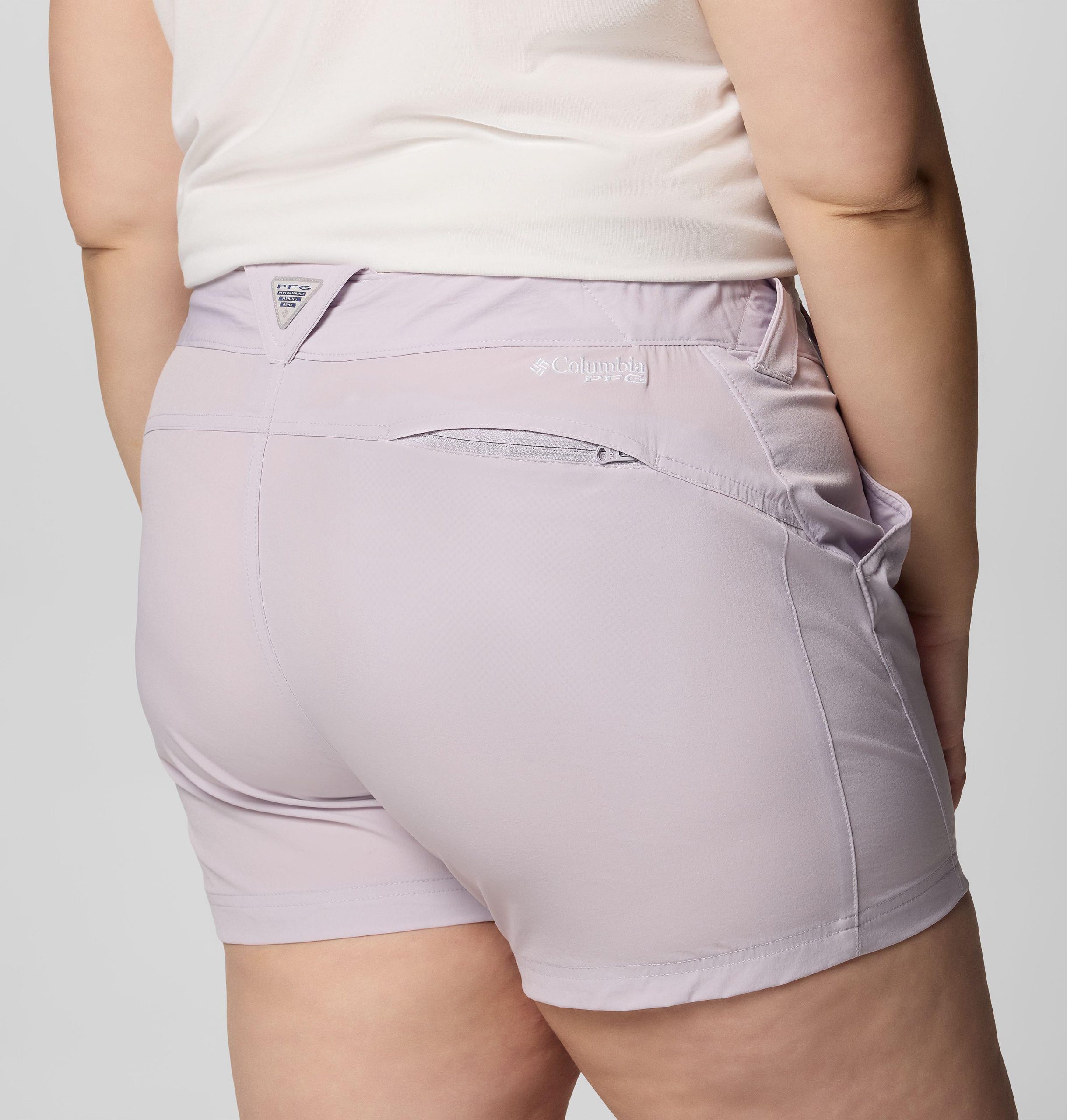 damesshorts pfg coral point iii - plusmaten