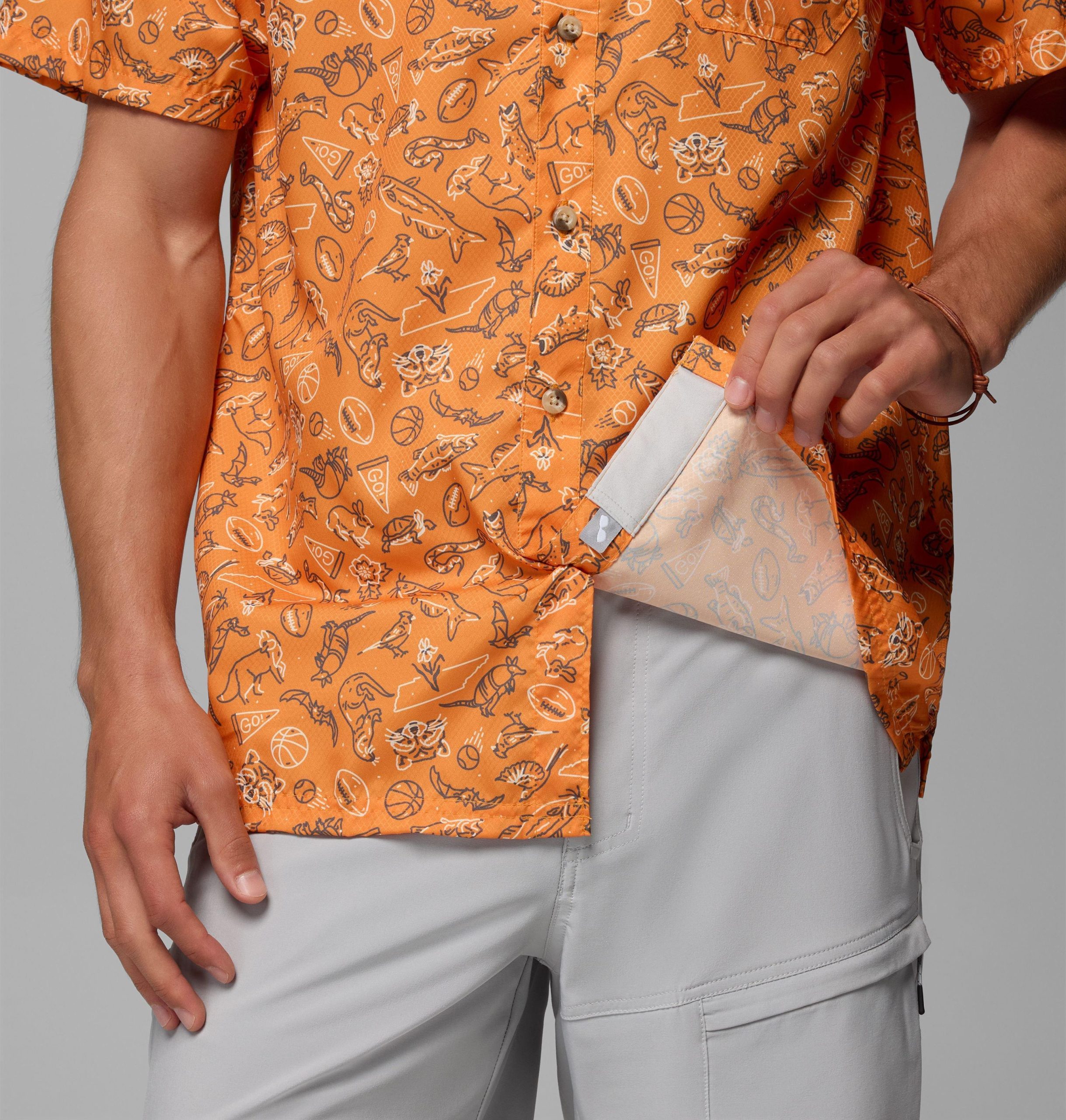 heren pfg super slack tide shirt - tennessee