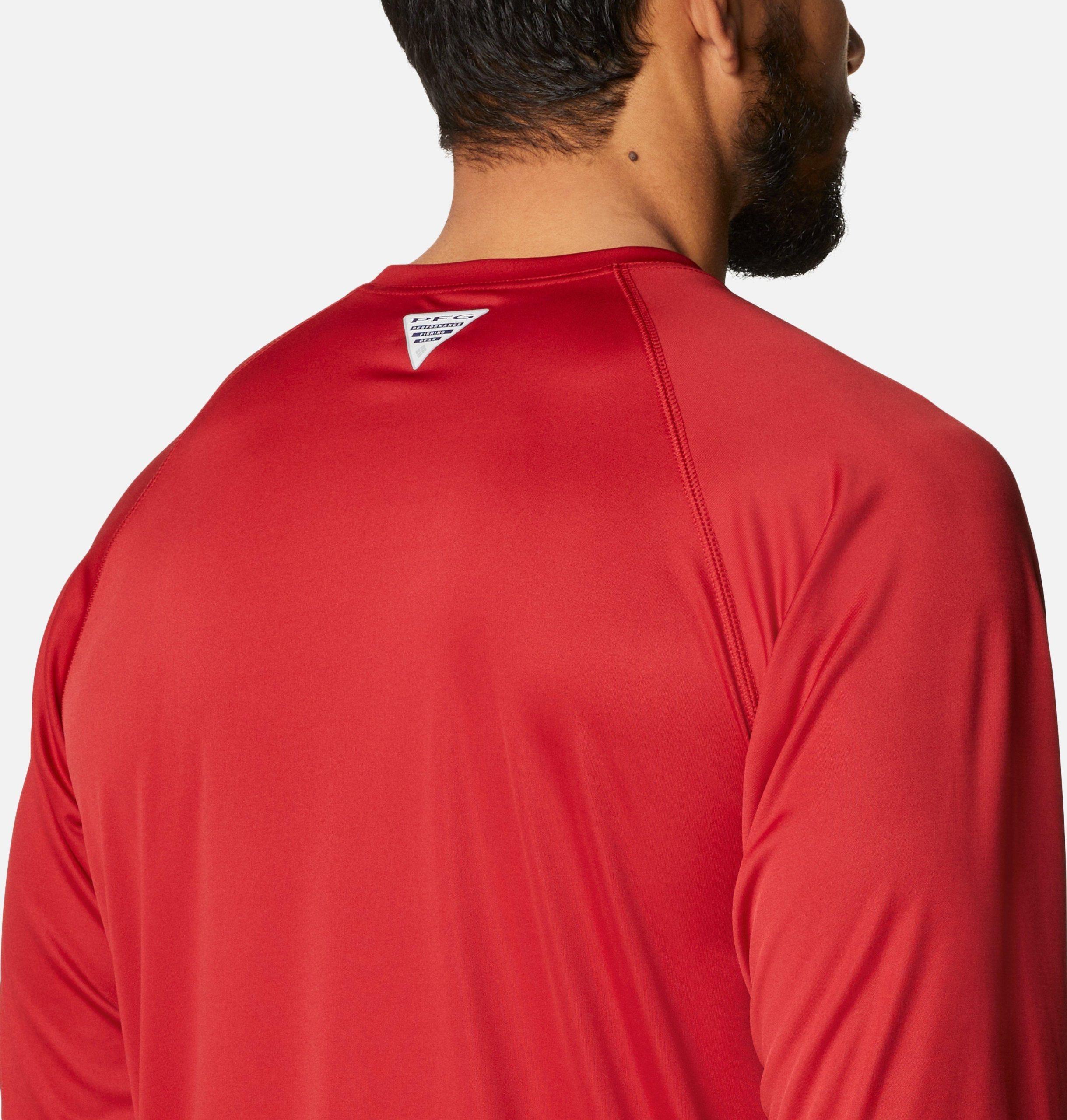 clg terminal tackle ls shirt tall - arkansas