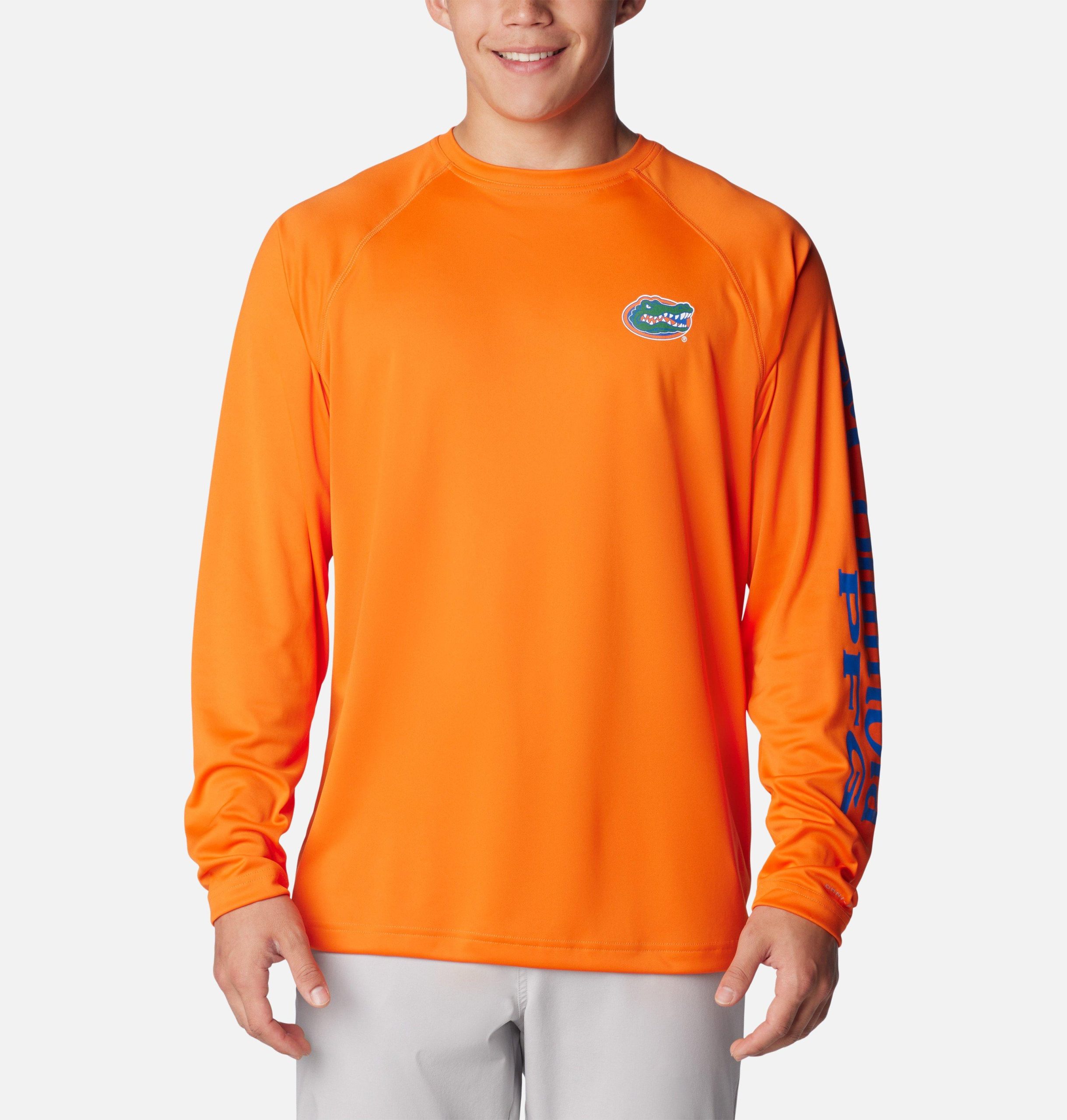 heren pfg terminal tackle shirt met lange mouwen - tall - florida