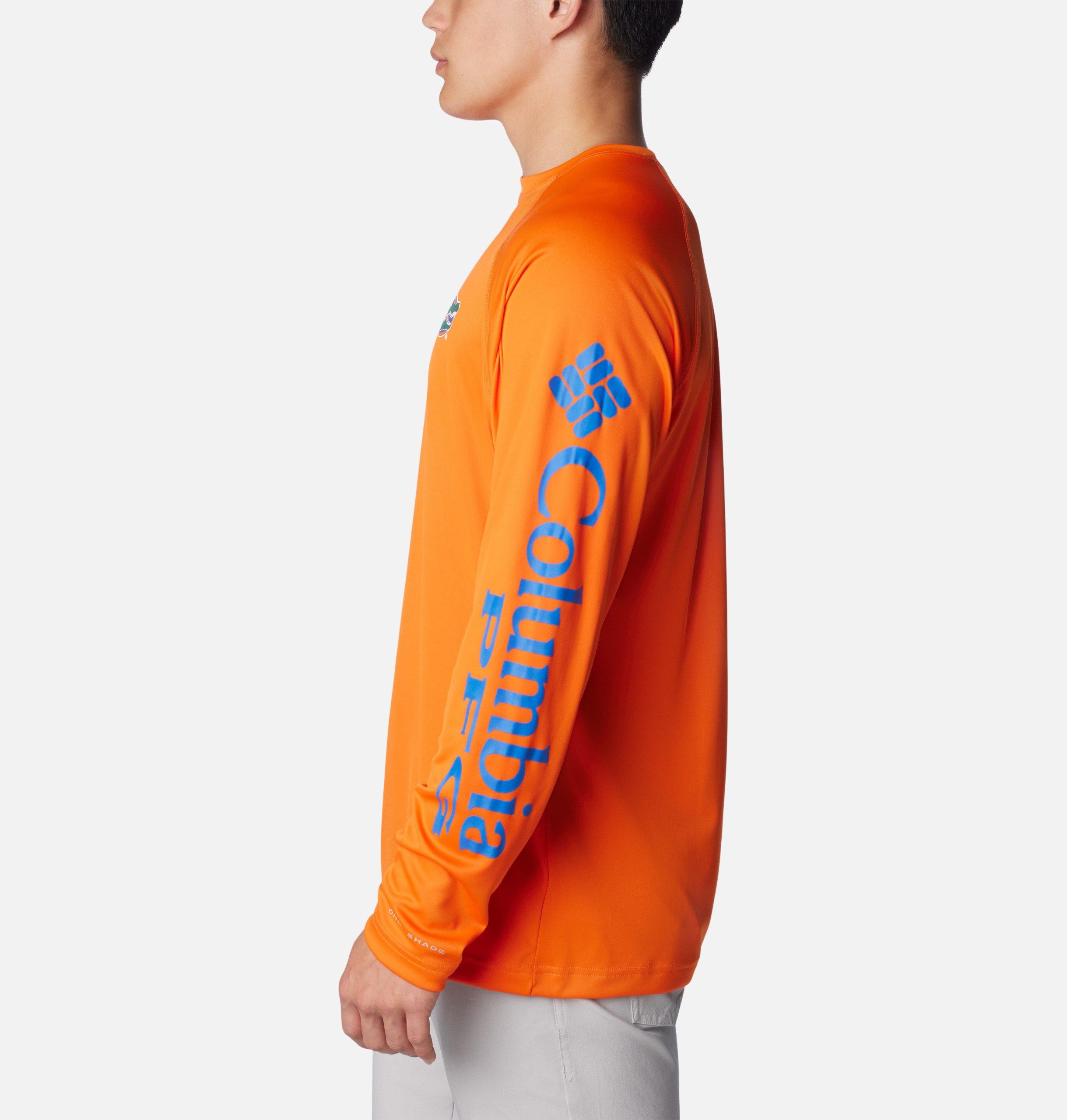 heren pfg terminal tackle shirt met lange mouwen - tall - florida