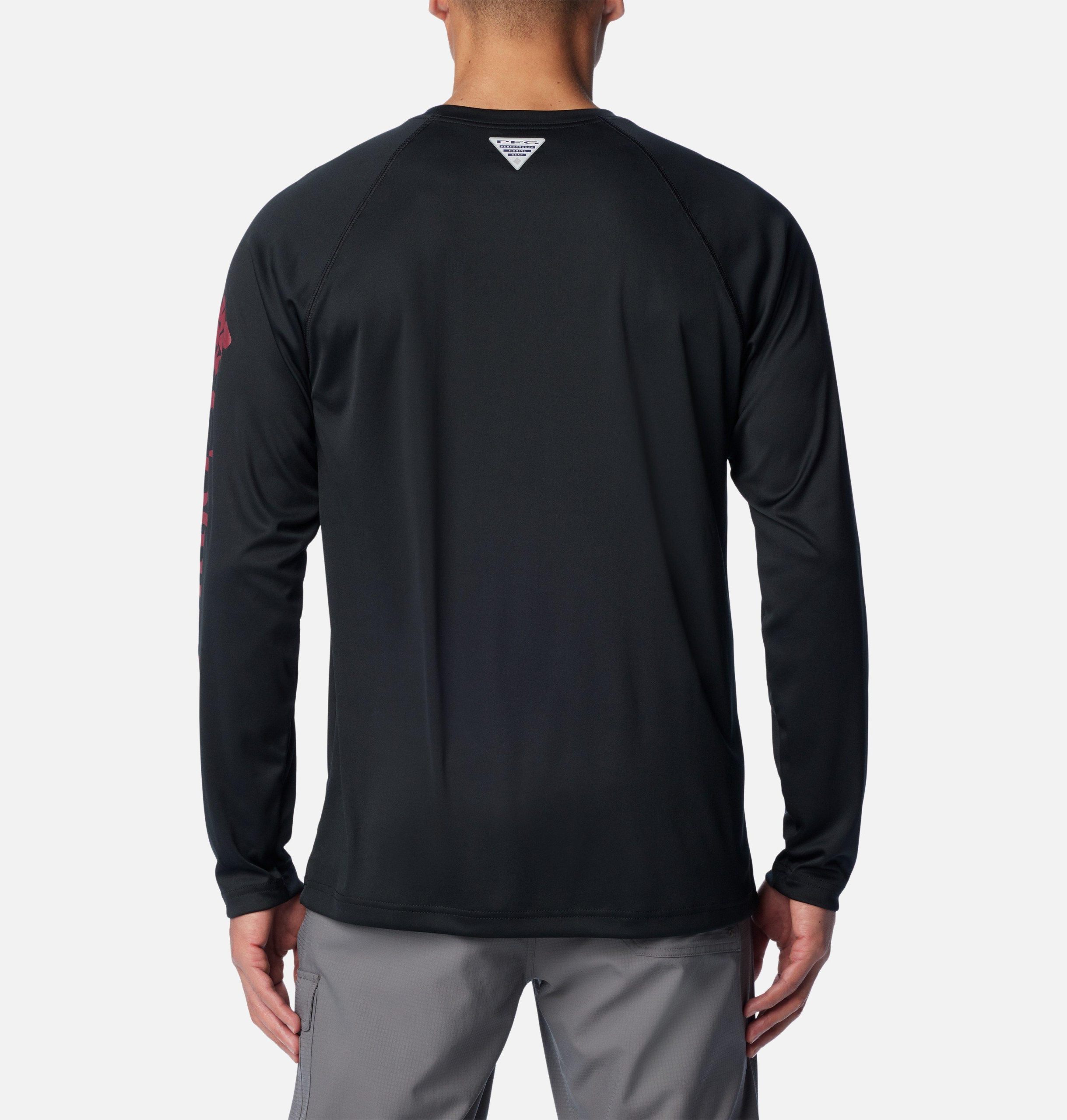 heren pfg terminal tackle shirt met lange mouwen - tall - florida state