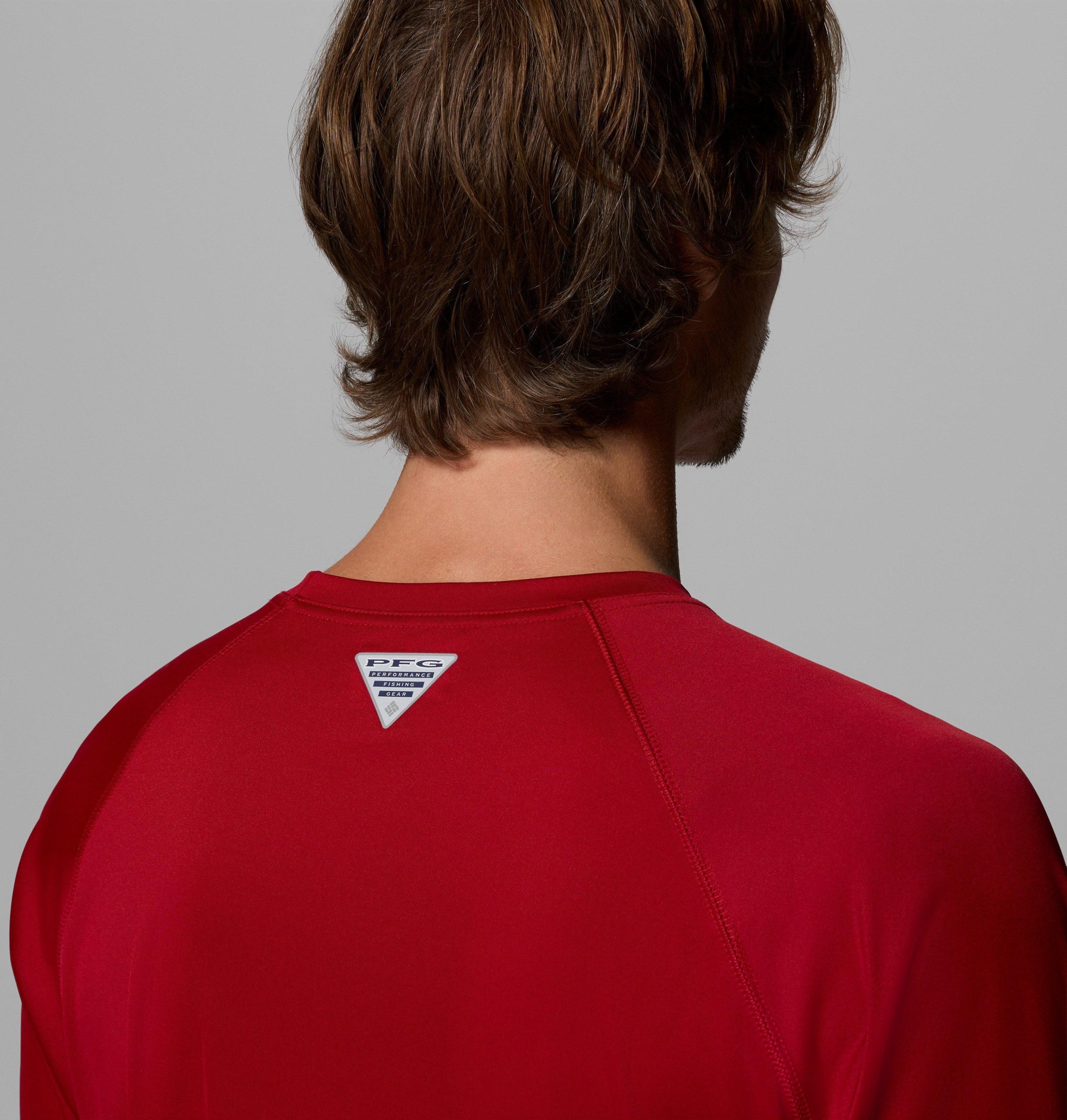 heren pfg terminal tackle shirt met lange mouwen - tall - oklahoma