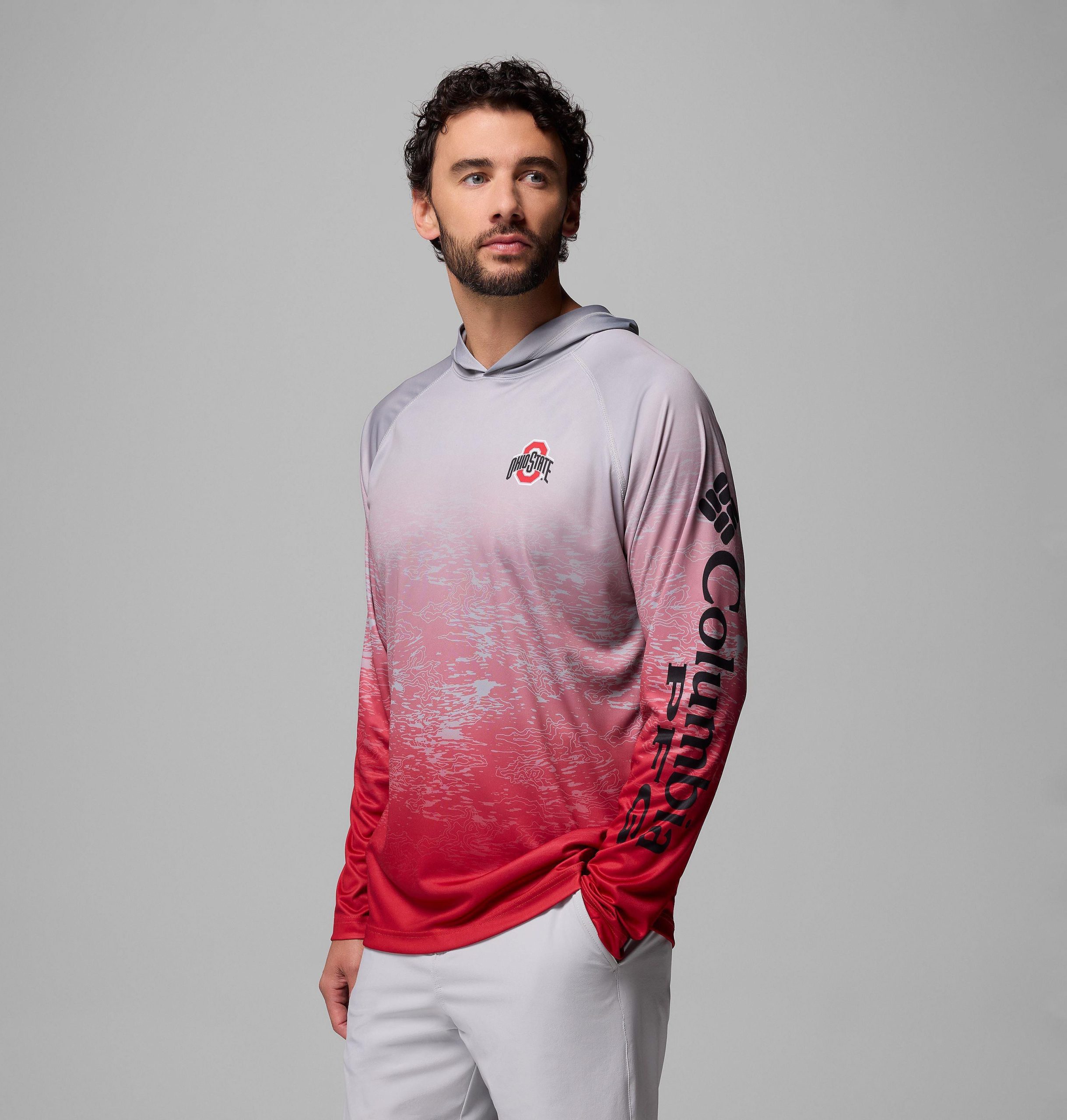 heren pfg super terminal tackle hoodie - ohio state