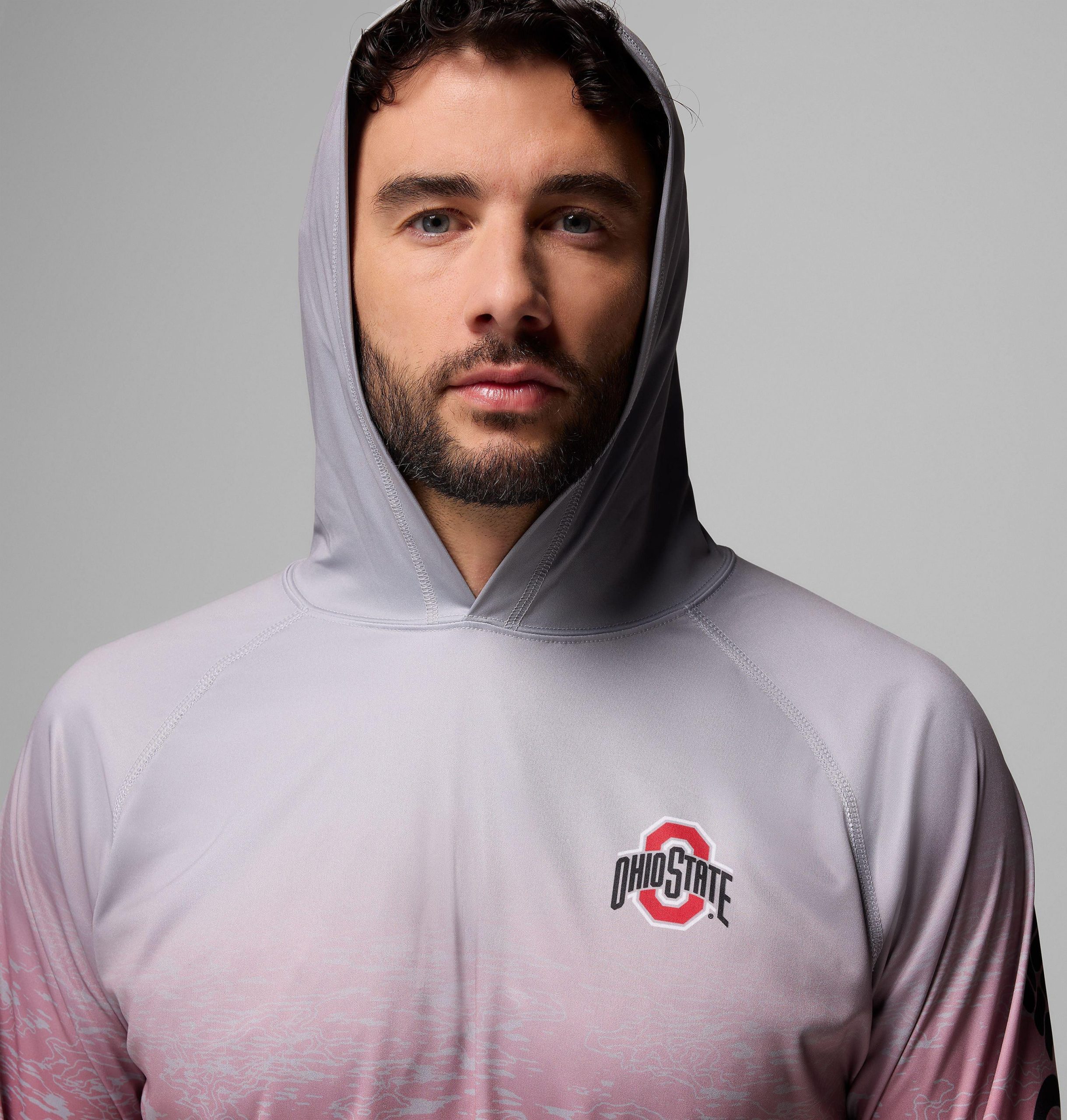 heren pfg super terminal tackle hoodie - ohio state