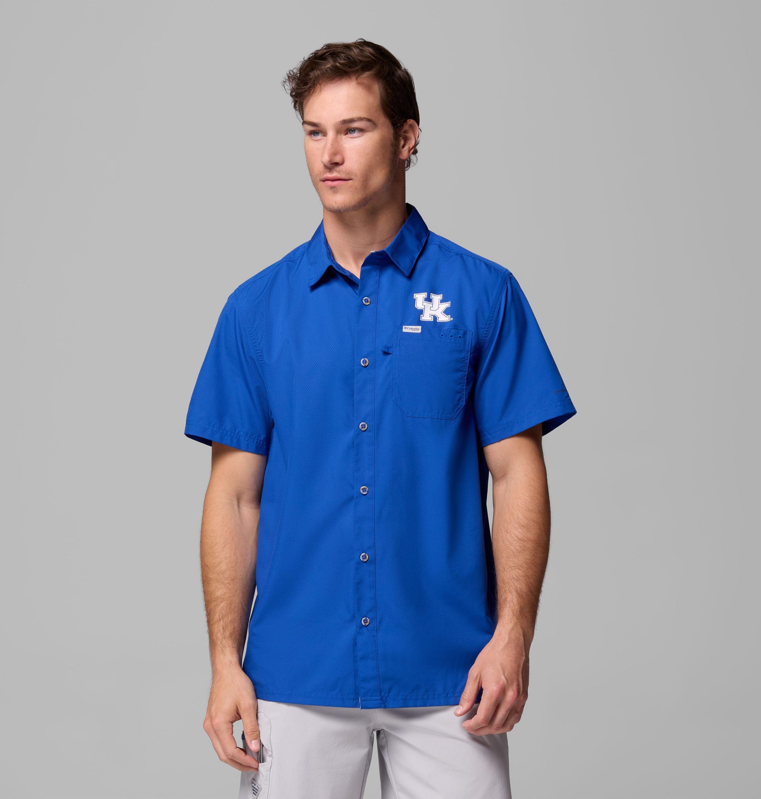 clg slack tide camp shirt - kentucky