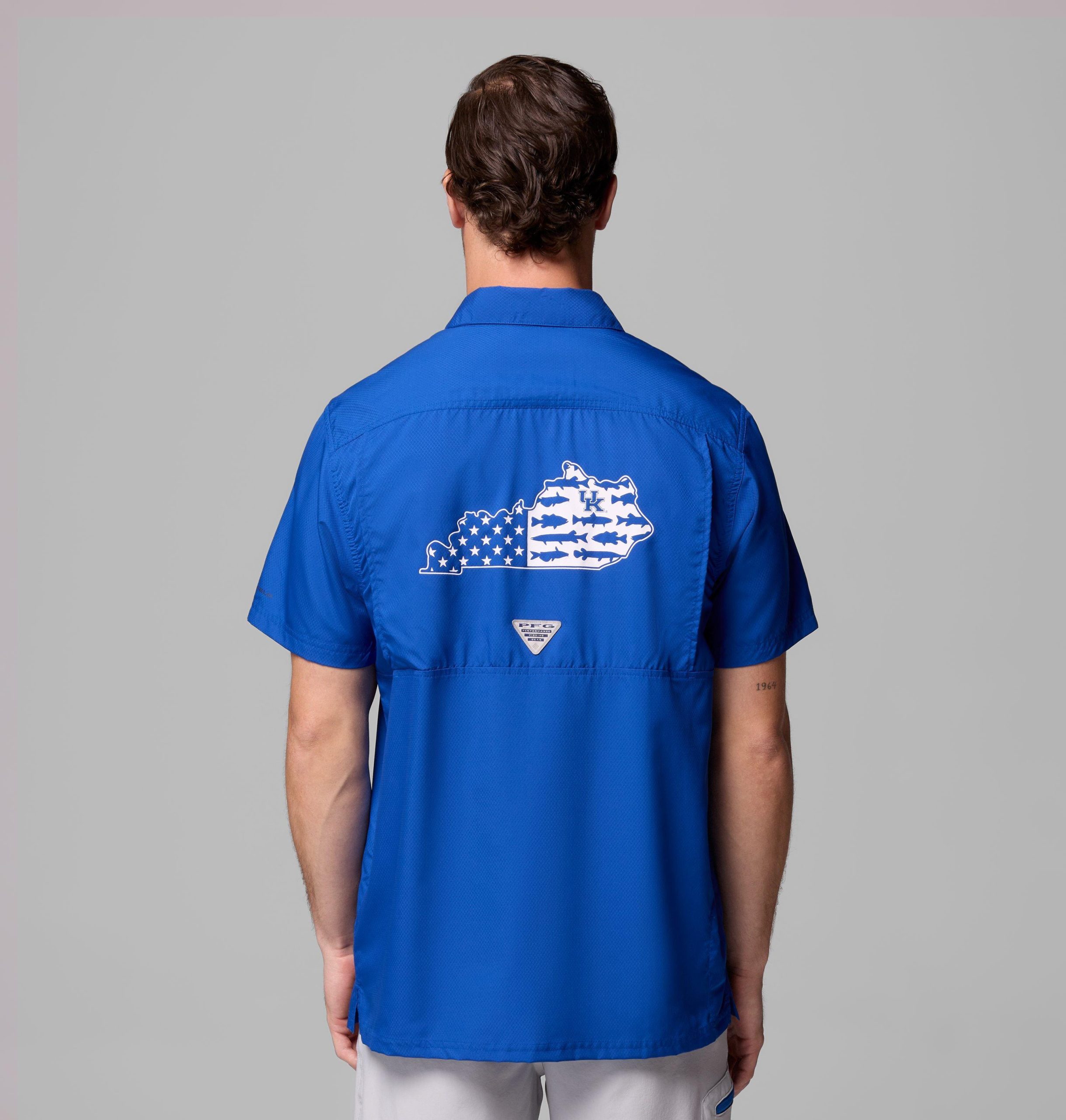 clg slack tide camp shirt - kentucky