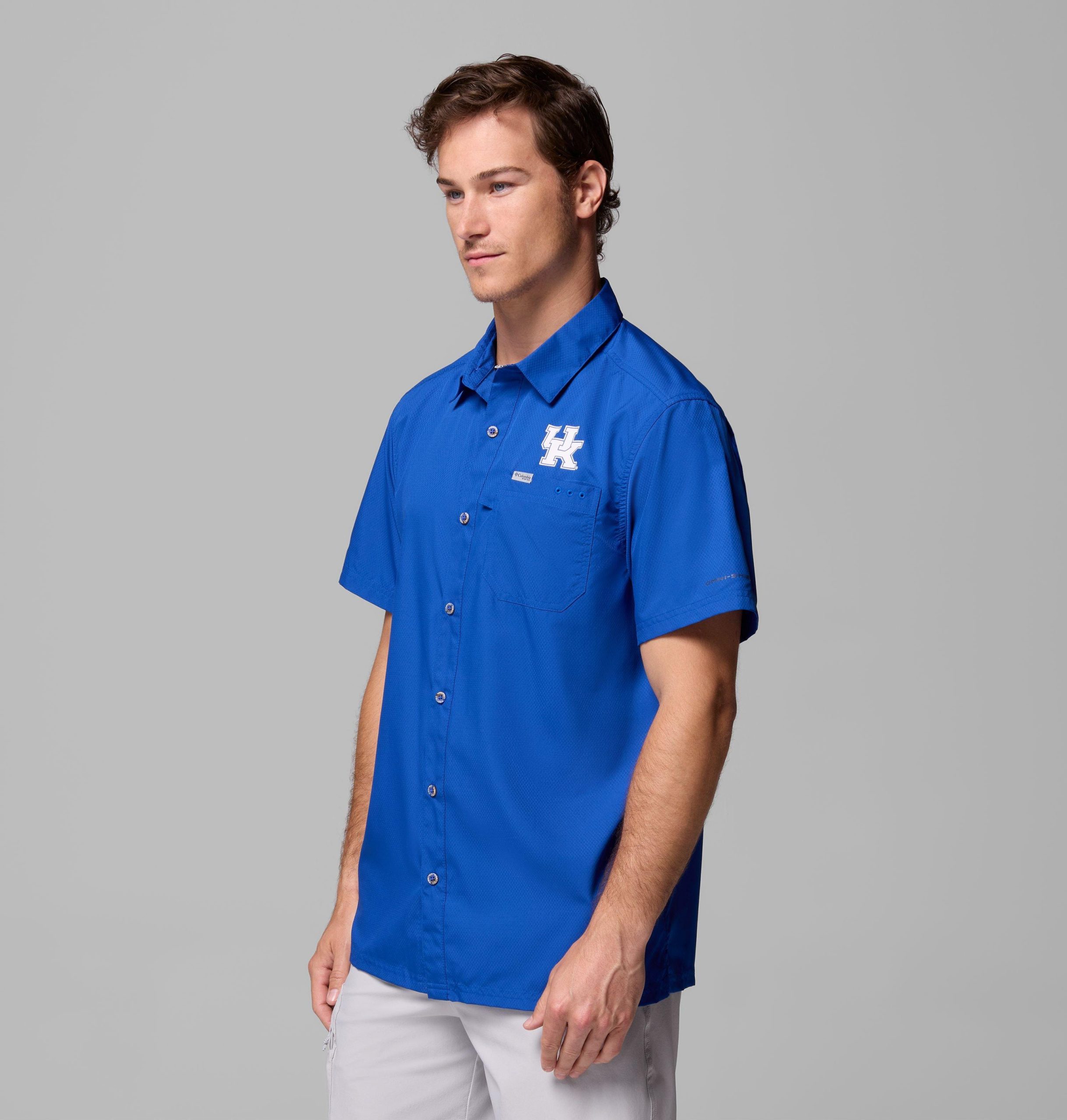 clg slack tide camp shirt - kentucky