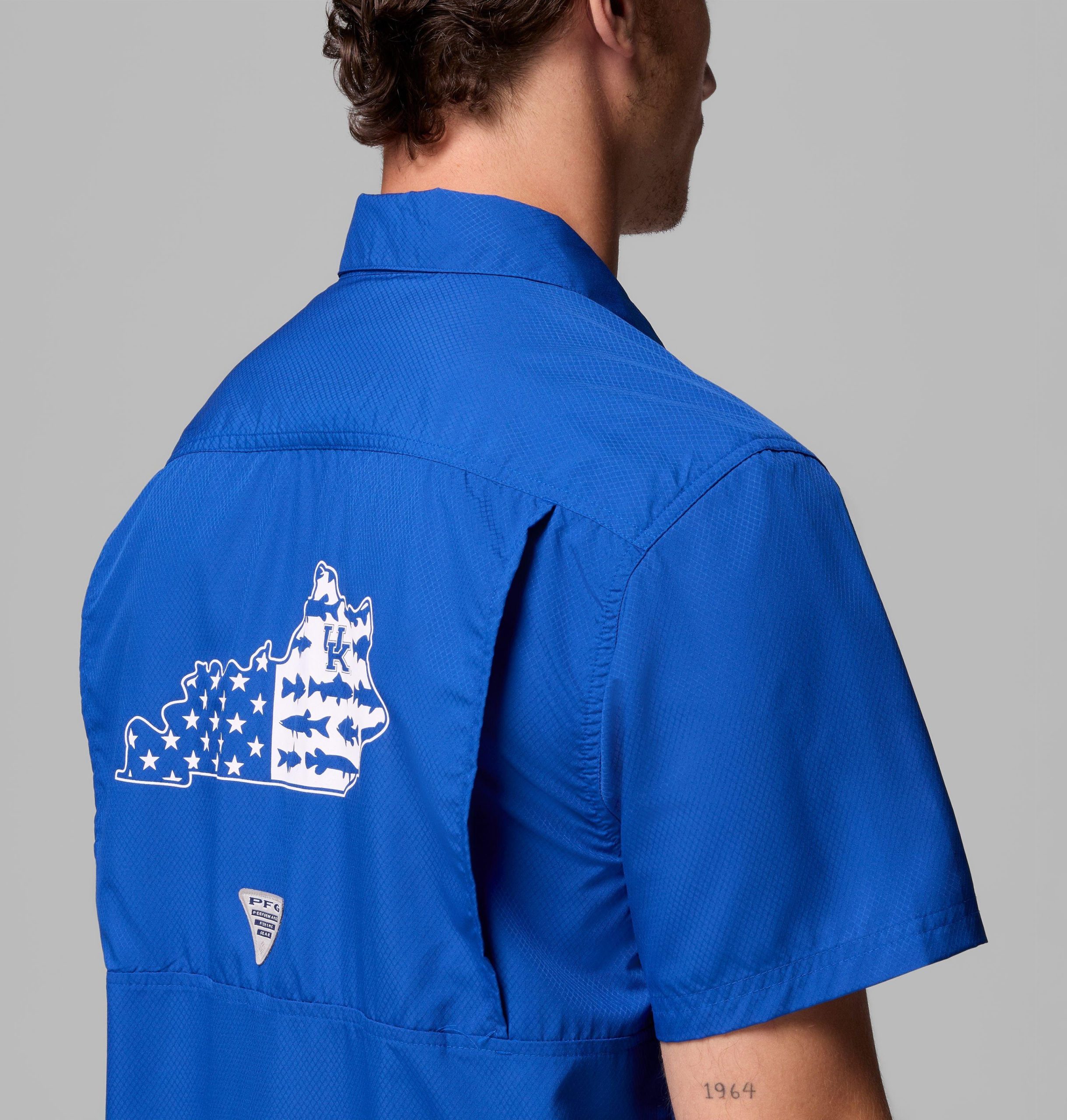 clg slack tide camp shirt - kentucky