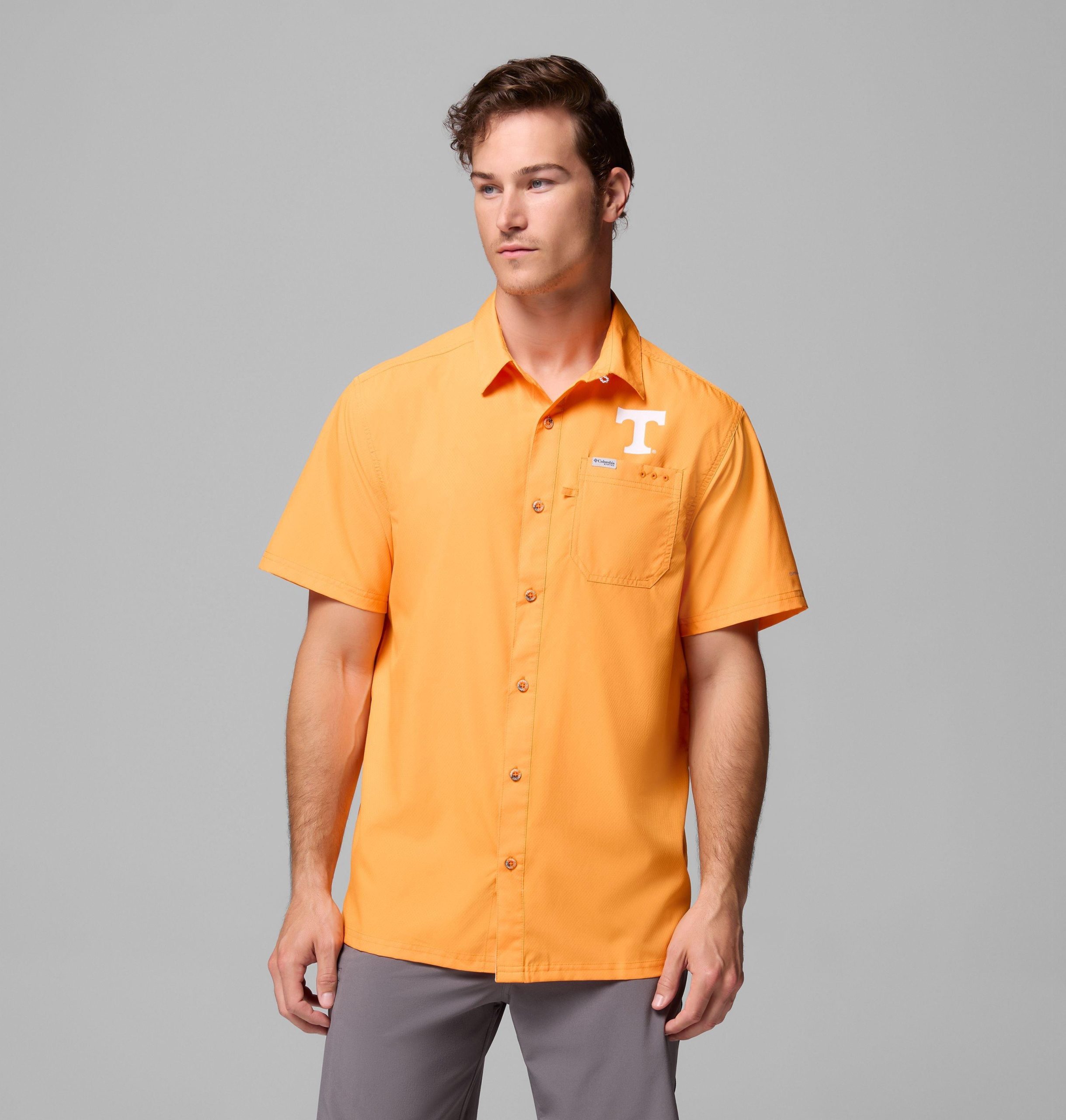 heren pfg slack tide camp shirt - tennessee