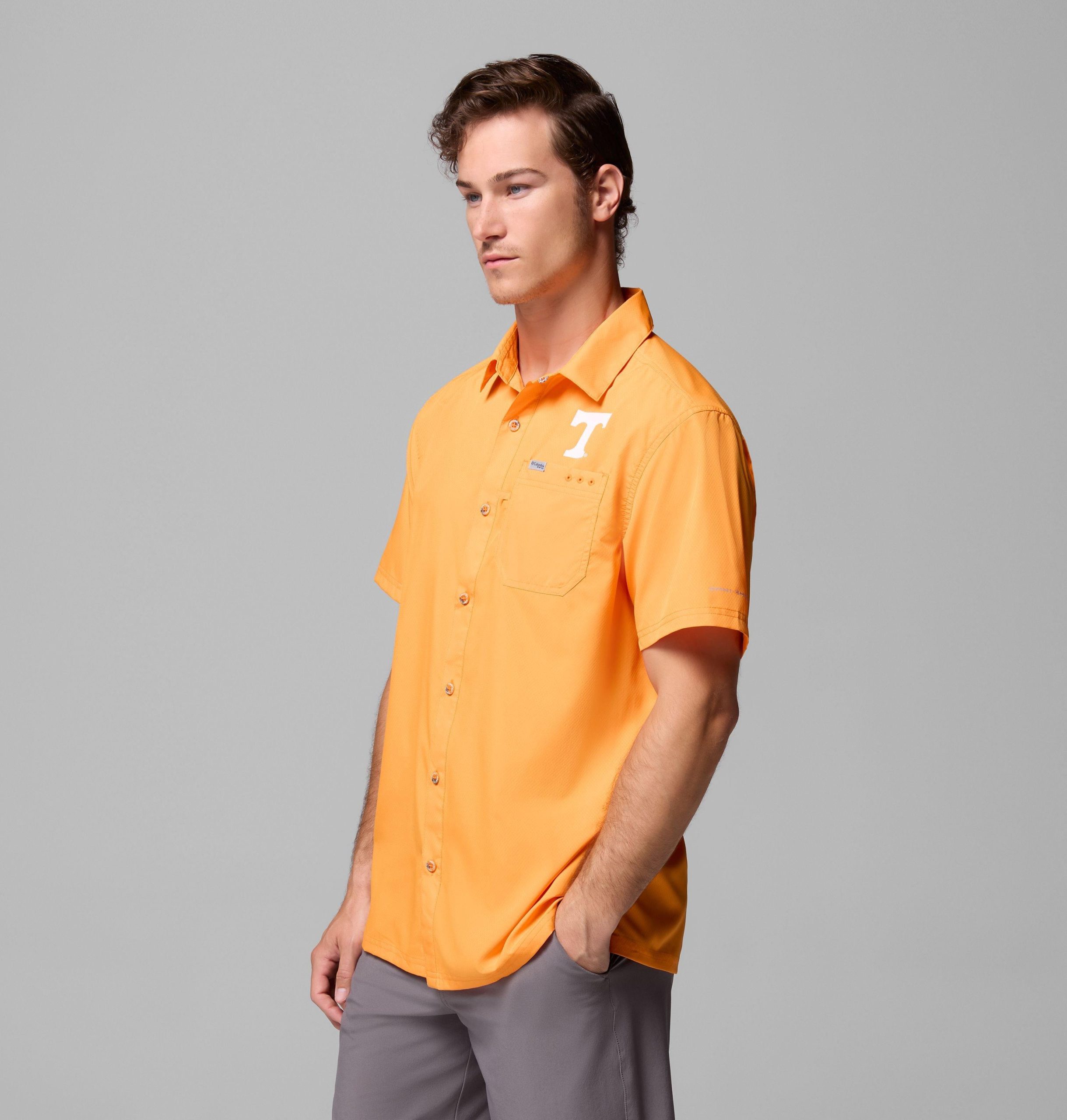 heren pfg slack tide camp shirt - tennessee