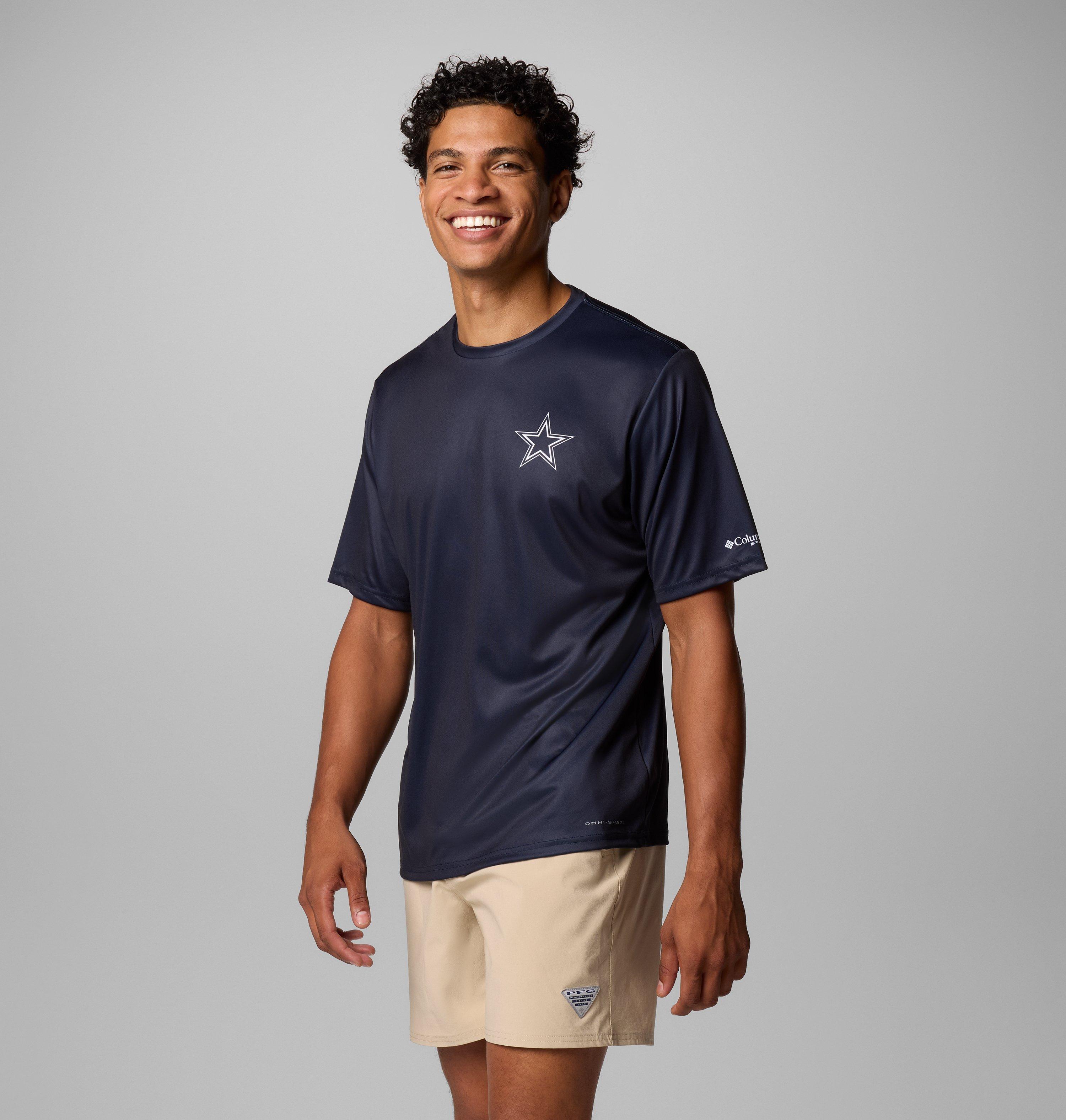 heren pfg terminal tackle shirt met korte mouwen - dallas