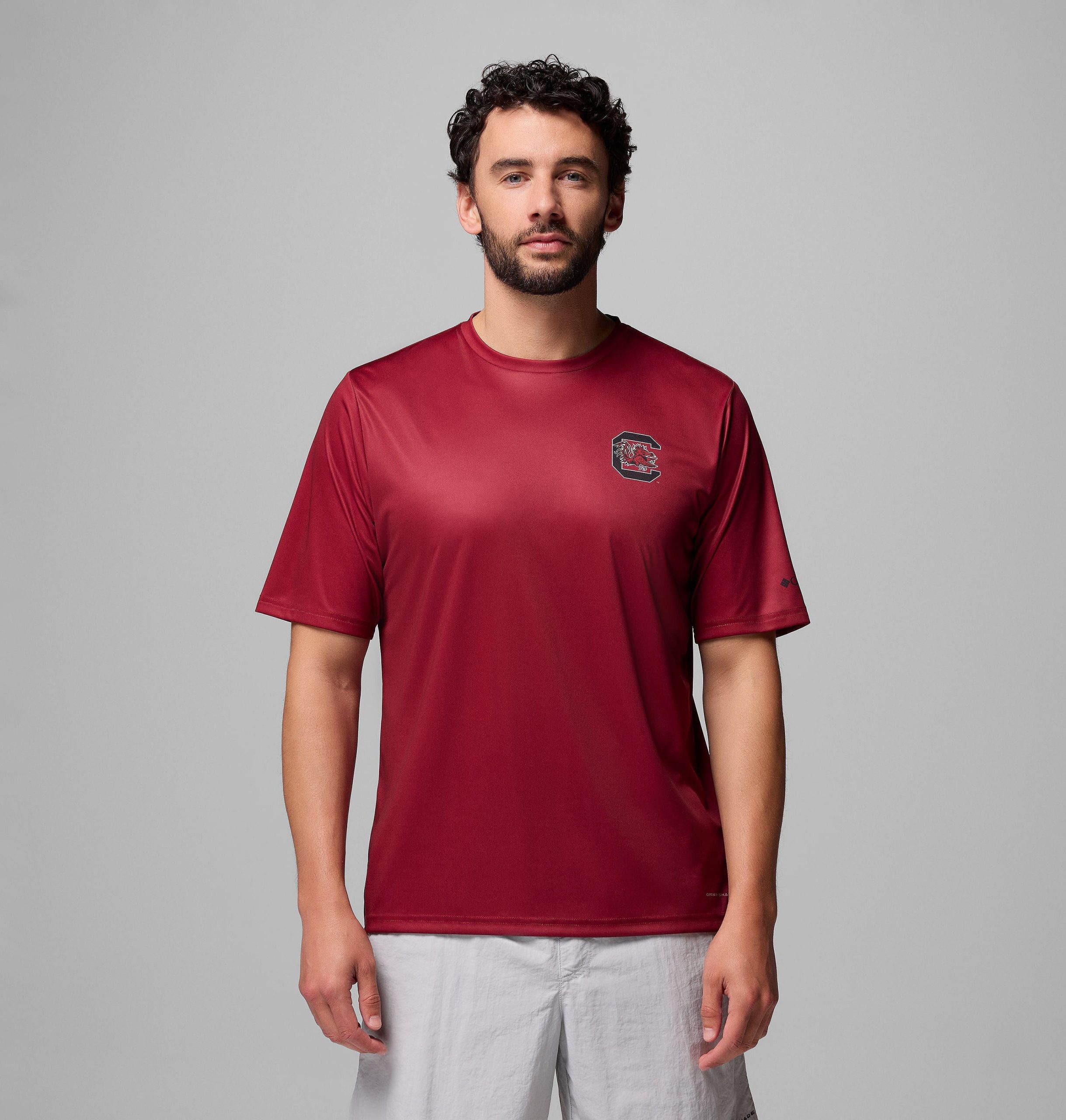 heren collegiate pfg terminal tackle shirt met korte mouwen