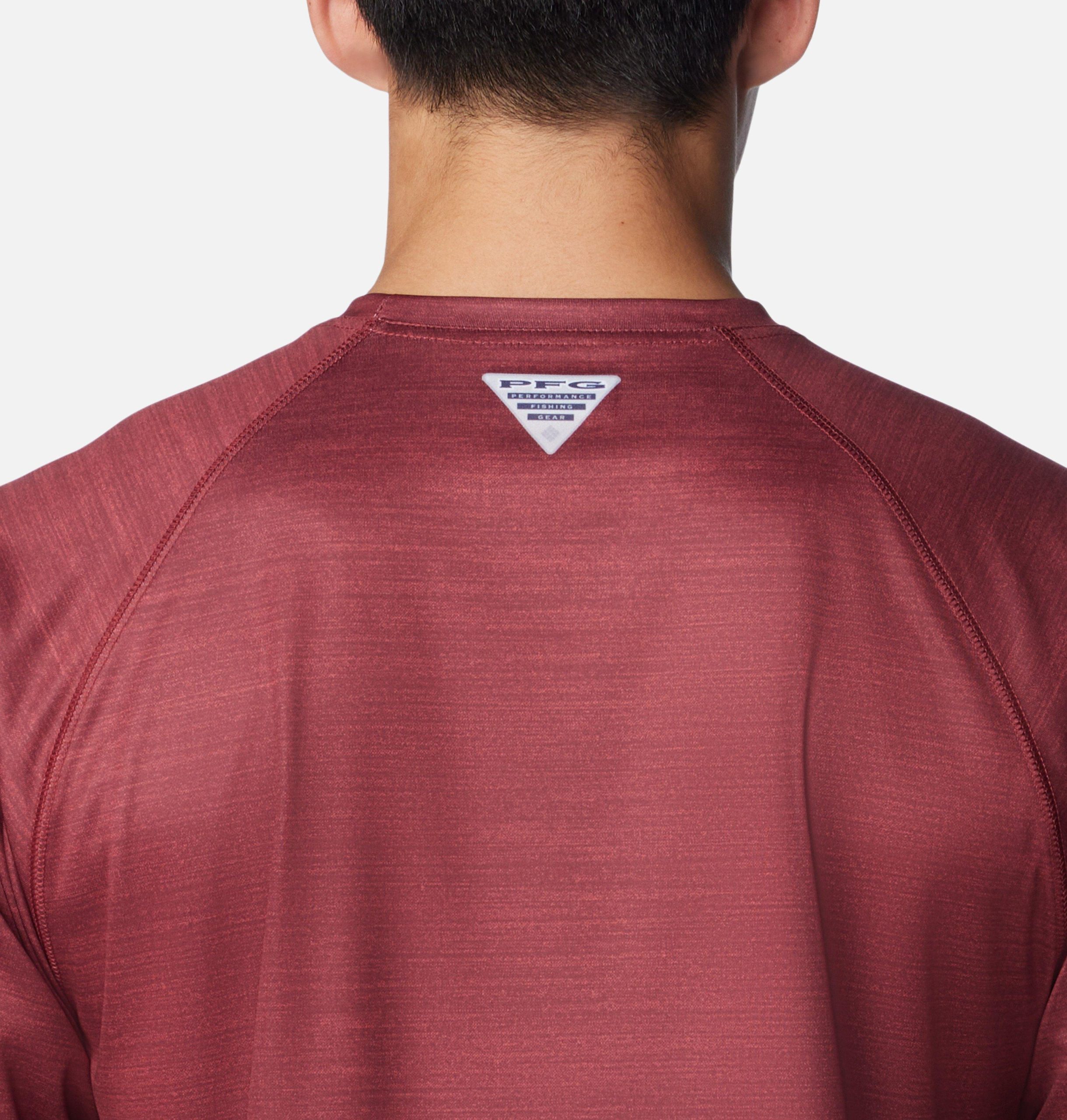 heren pfg terminal tackle shirt met lange mouwen gemêleerd - florida state