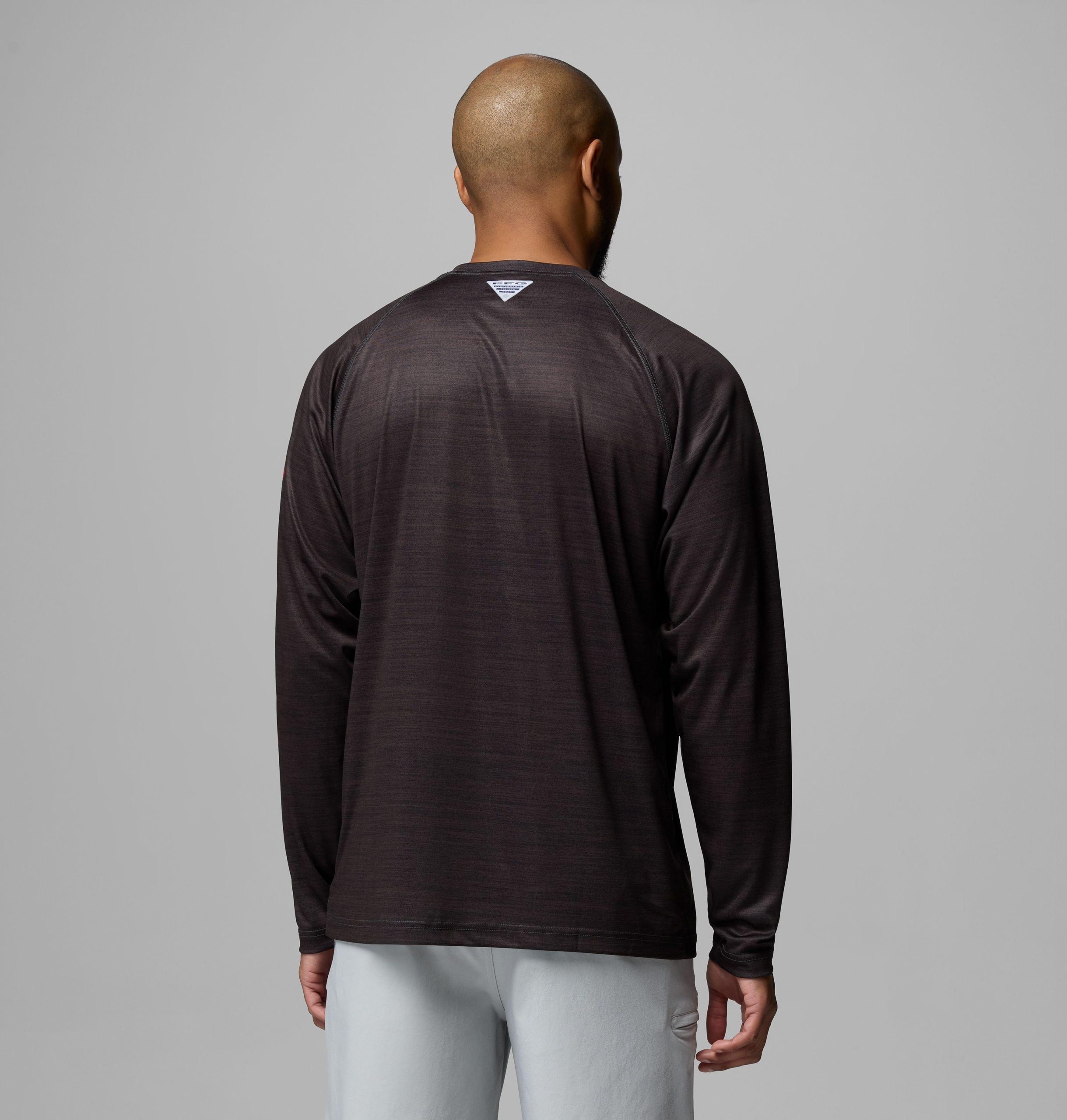heren pfg terminal tackle shirt met lange mouwen gemêleerd - ohio state