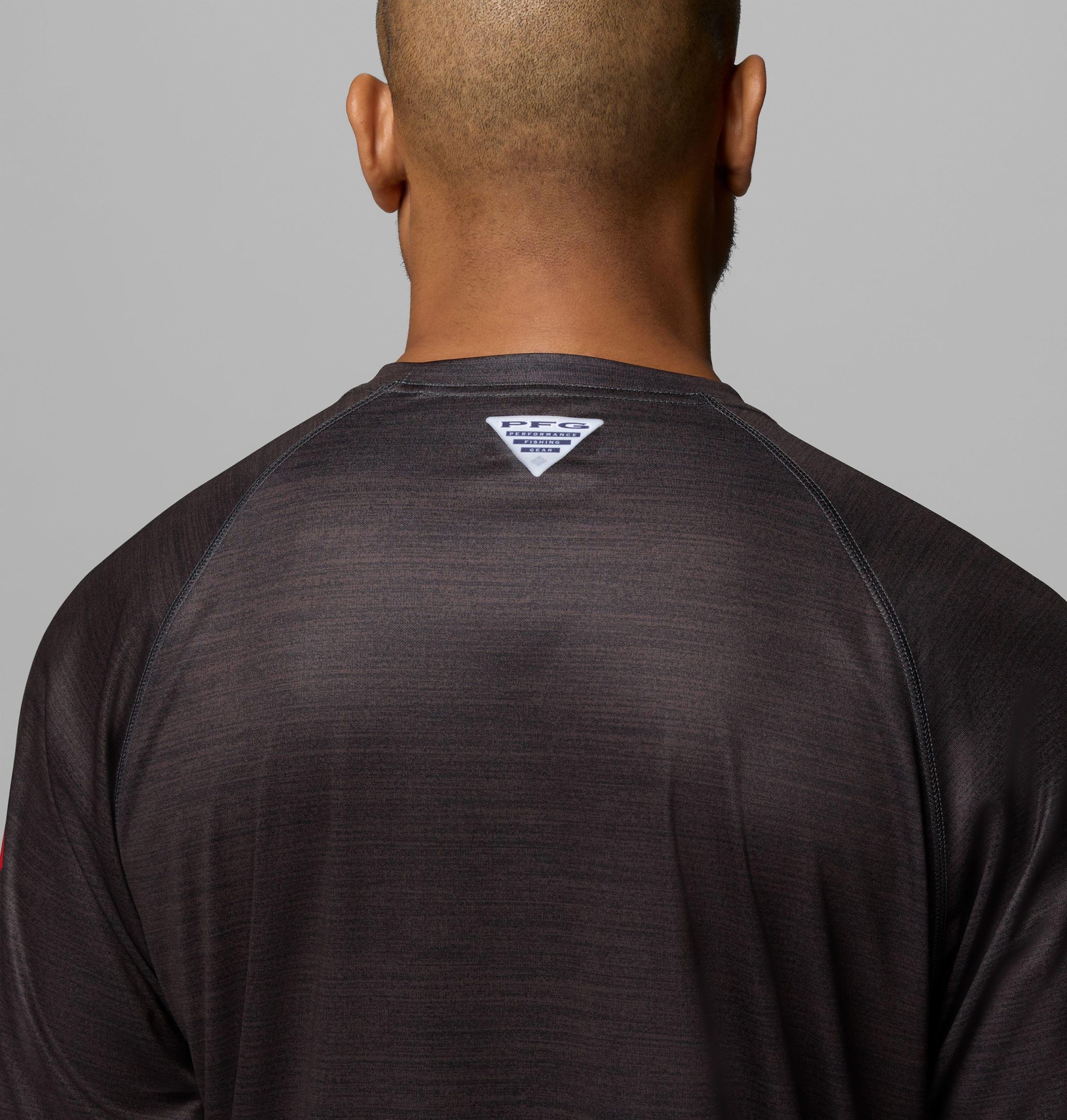 heren pfg terminal tackle shirt met lange mouwen gemêleerd - ohio state