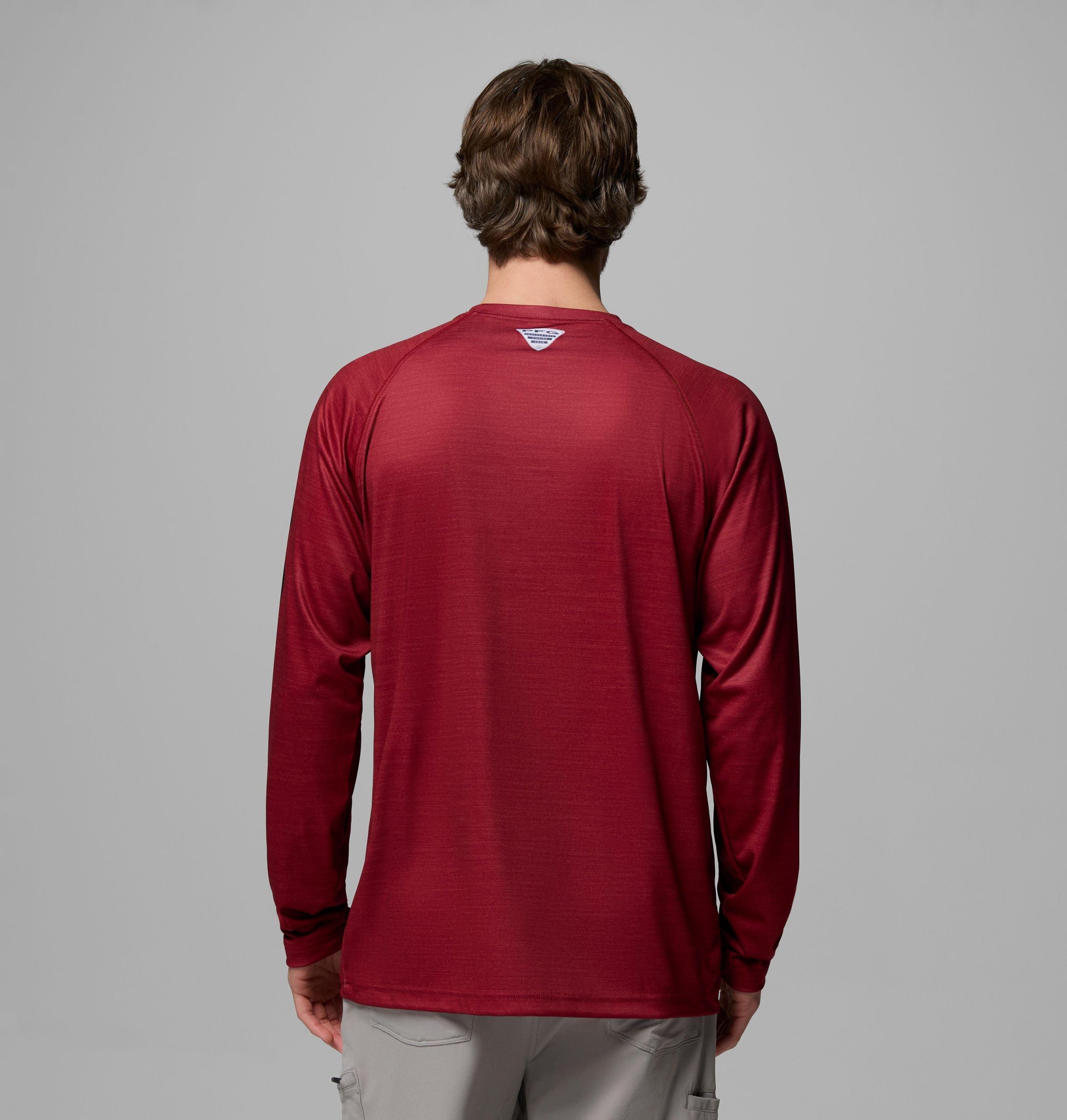 heren pfg terminal tackle shirt met lange mouwen gemêleerd - south carolina