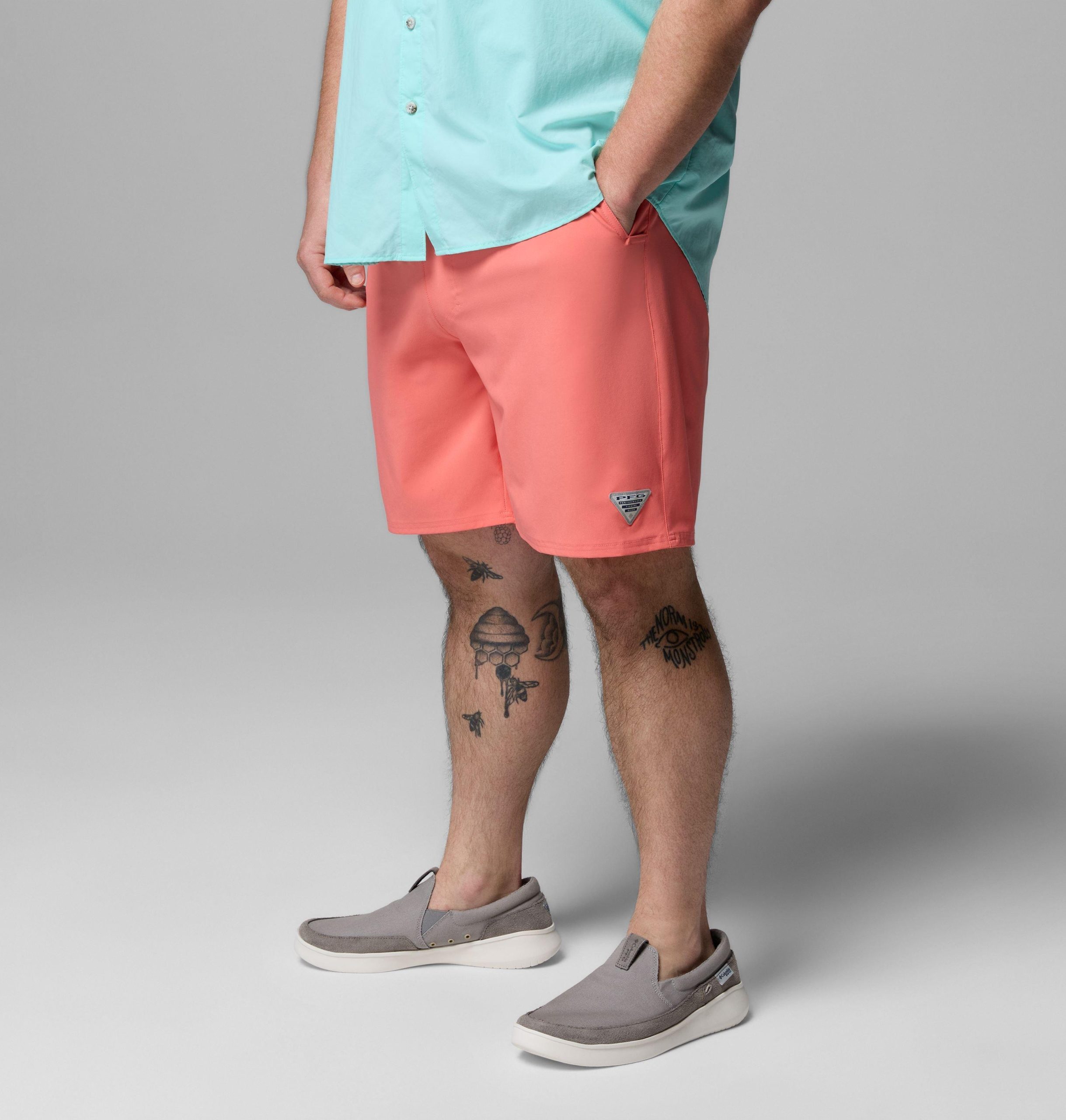 terminal roamer stretchshorts voor heren - grote maten