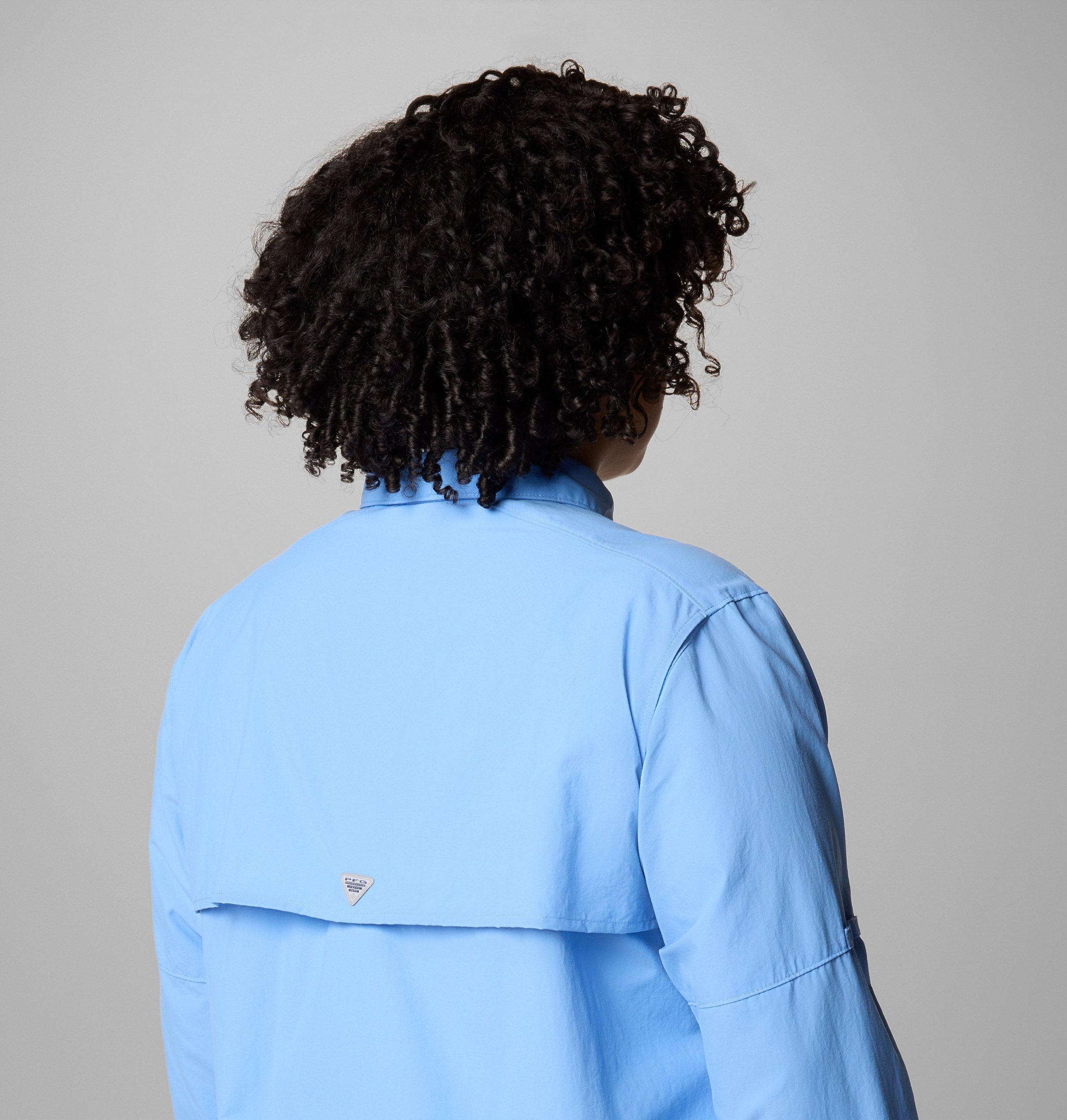 dames pfg bahama ii shirt met lange mouwen