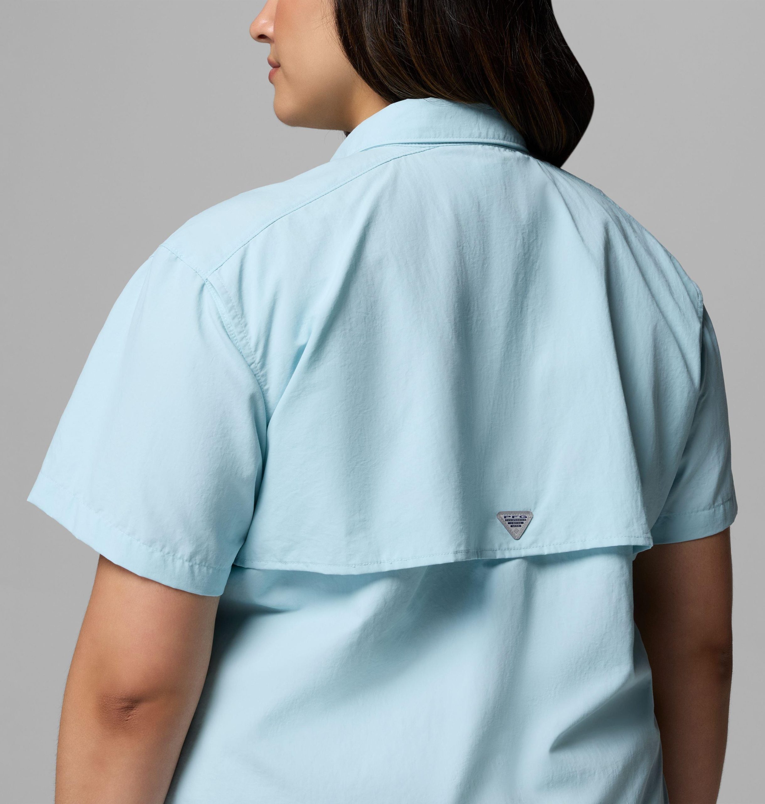 dames pfg bahama t-shirt met korte mouwen - plus size