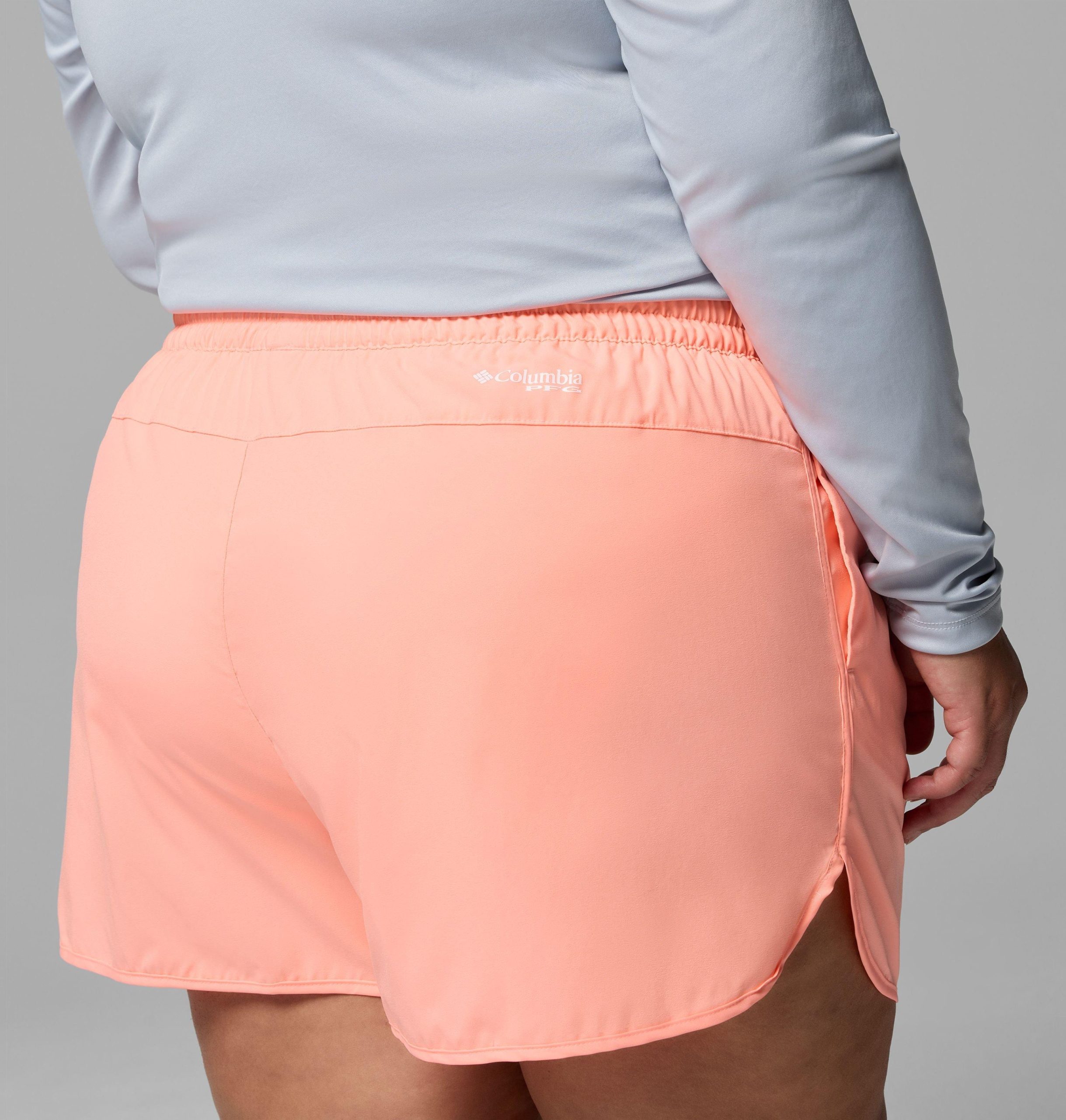 damesshorts van pfg windy bay - plusmaten