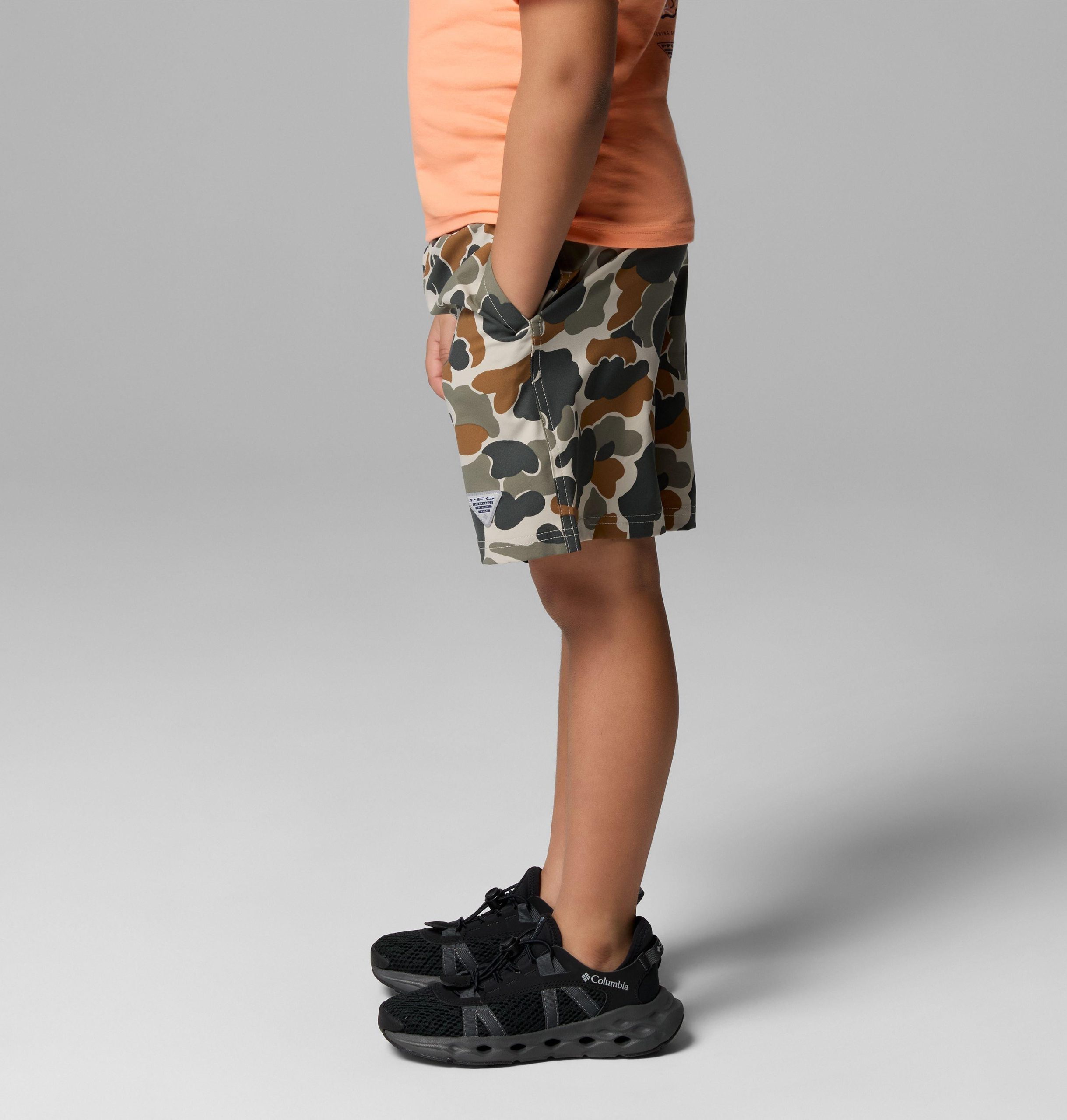 pfg rambler bedrukte watershorts voor jongens